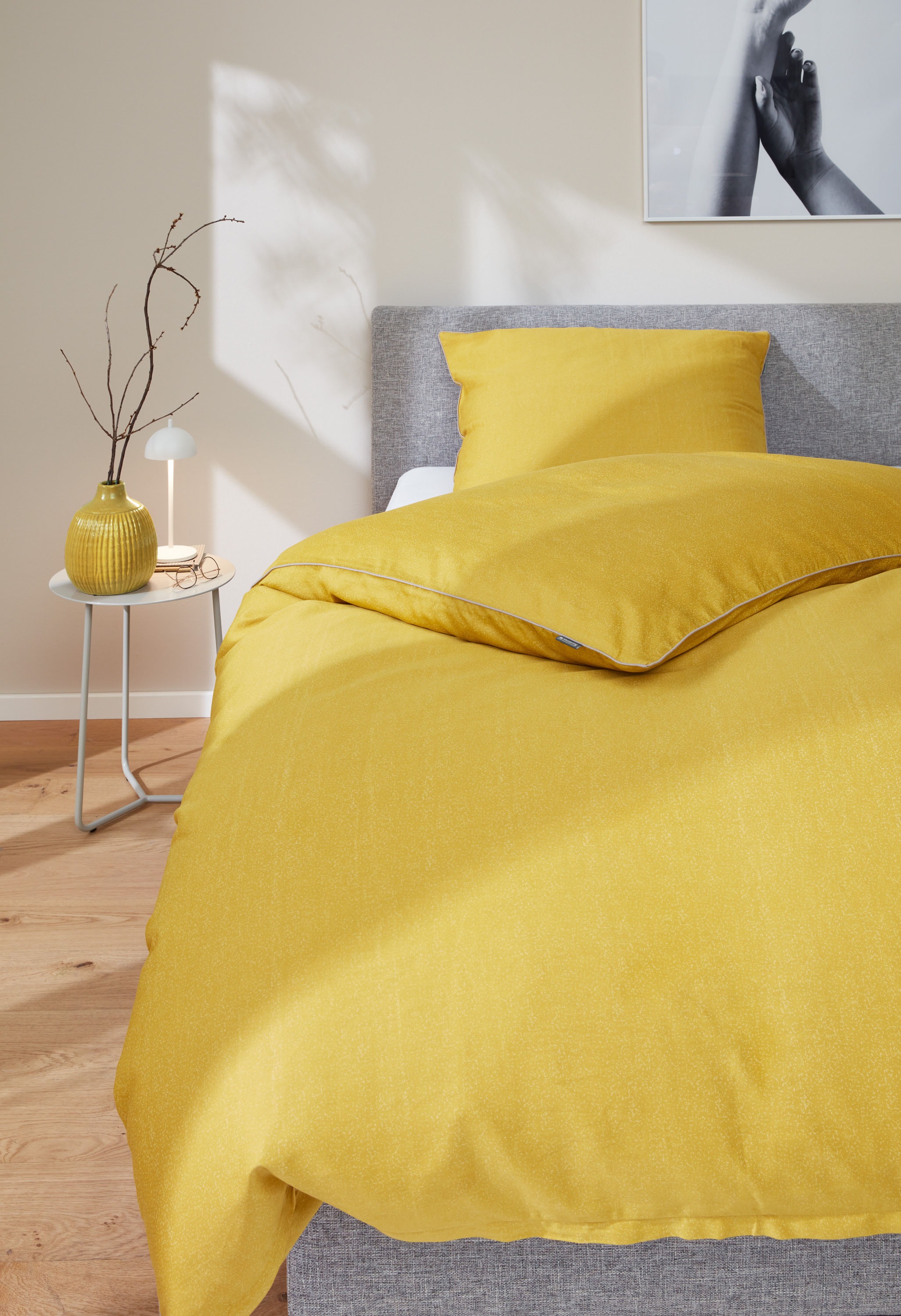 Musterring Bettwäsche »Ease« 2 Stk. aus Baumwolle