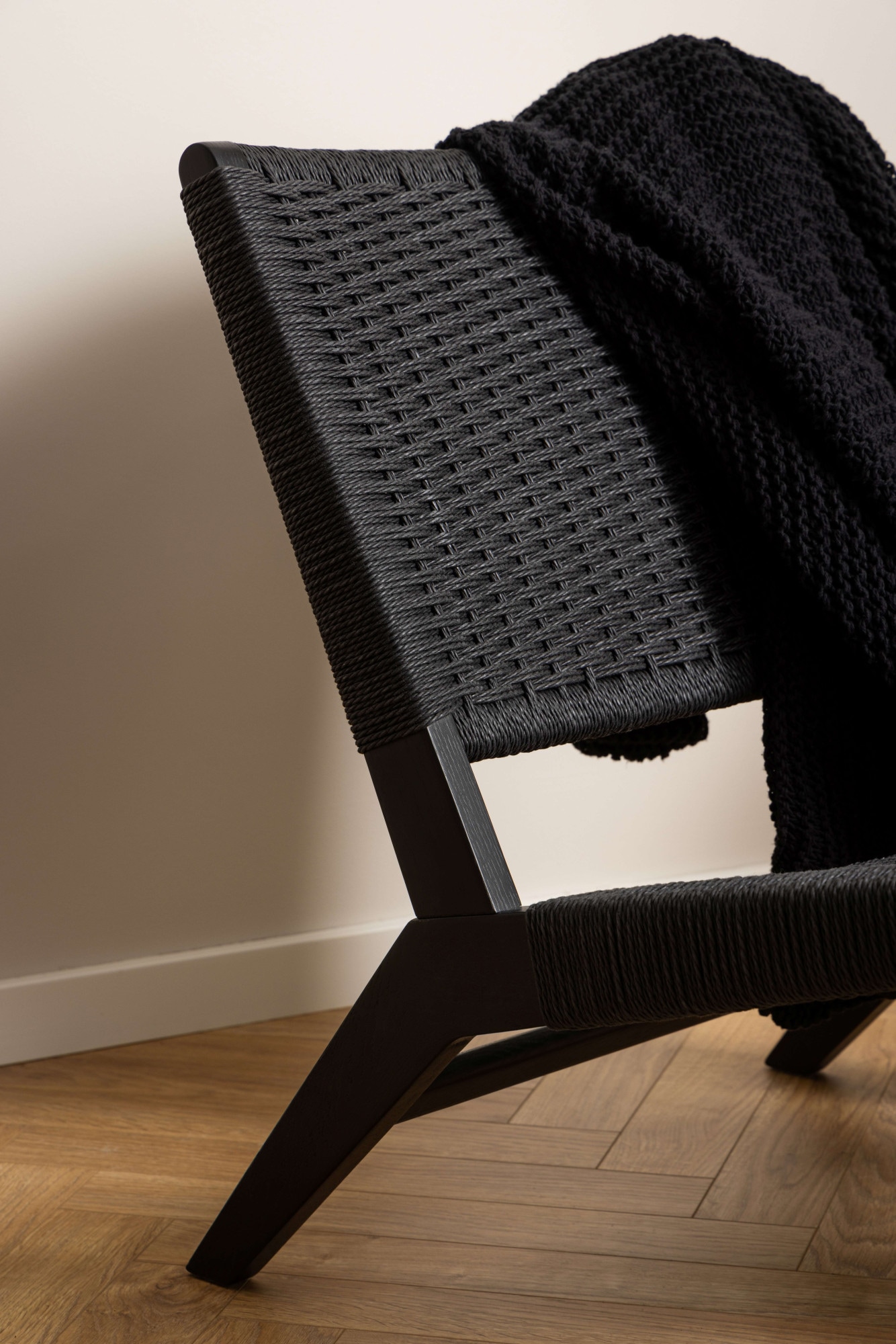 ACTONA GROUP Fauteuil lounge »Carson« chêne, style minimaliste, disponible en deux couleurs