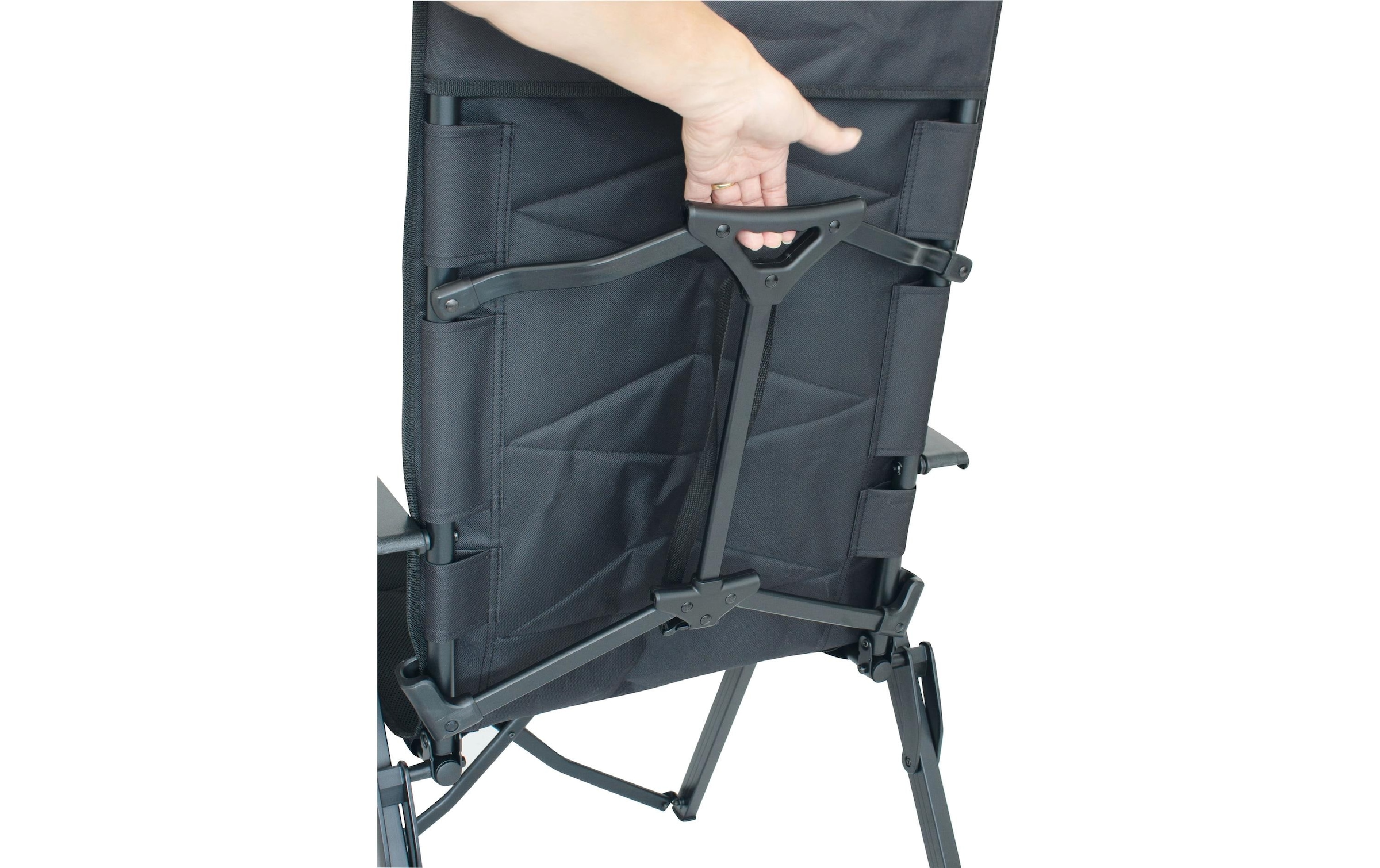 Eurotrail Chaise de camping »Autun 3D« () Klappbarer Campingstuhl mit atmungsaktivem 3D-Netz