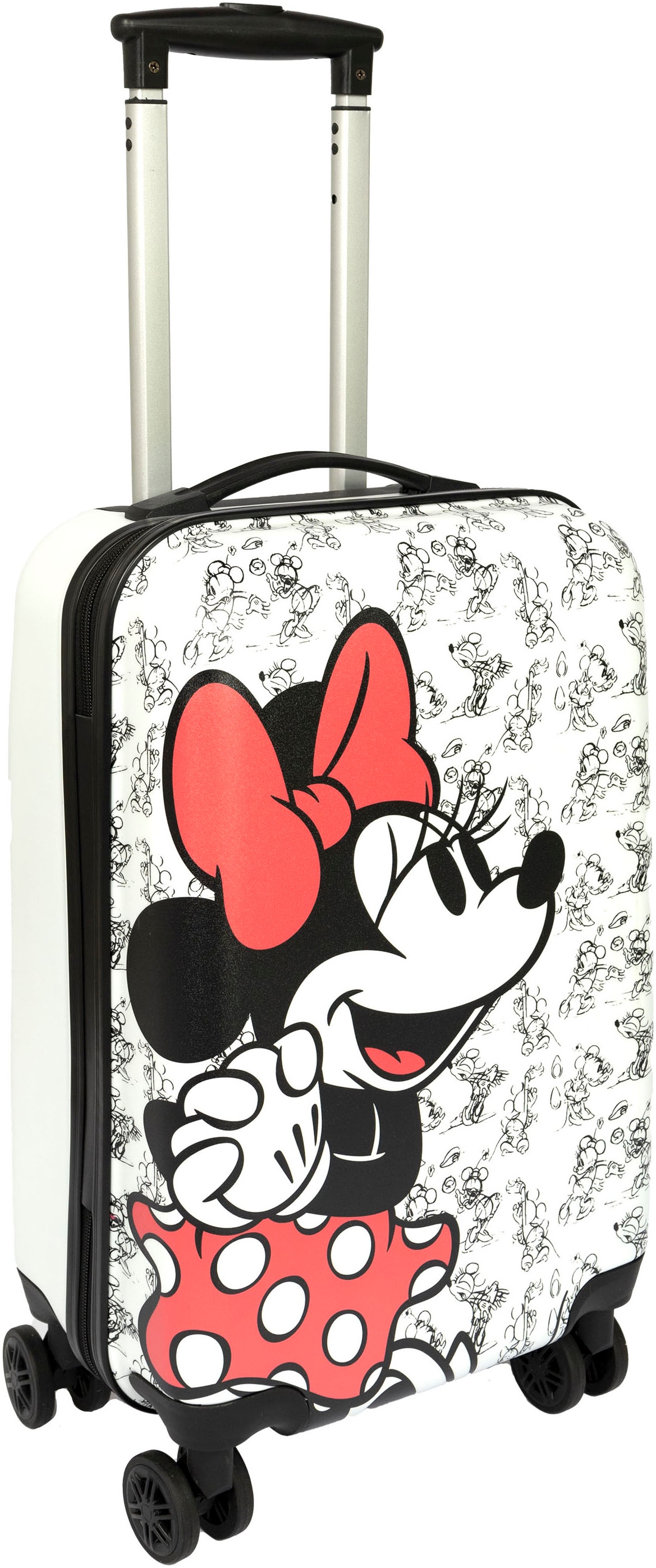 UNDERCOVER Valise pour enfants »Minnie Maus, 59 cm« 35 litre 4 Rollen mit TSA-Zahlenschloss