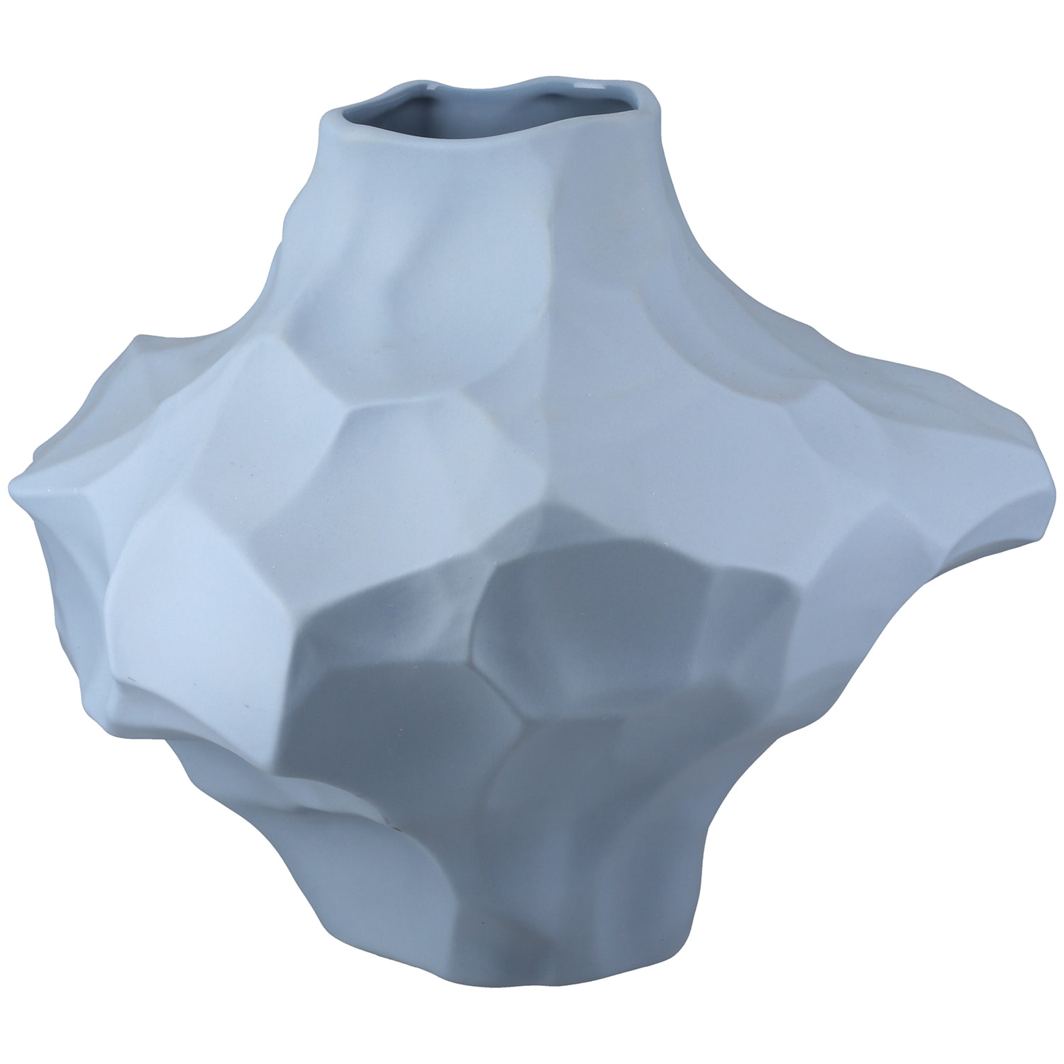 GILDE Tischvase »Vase bauchig Olbia blau H. 20 cm«