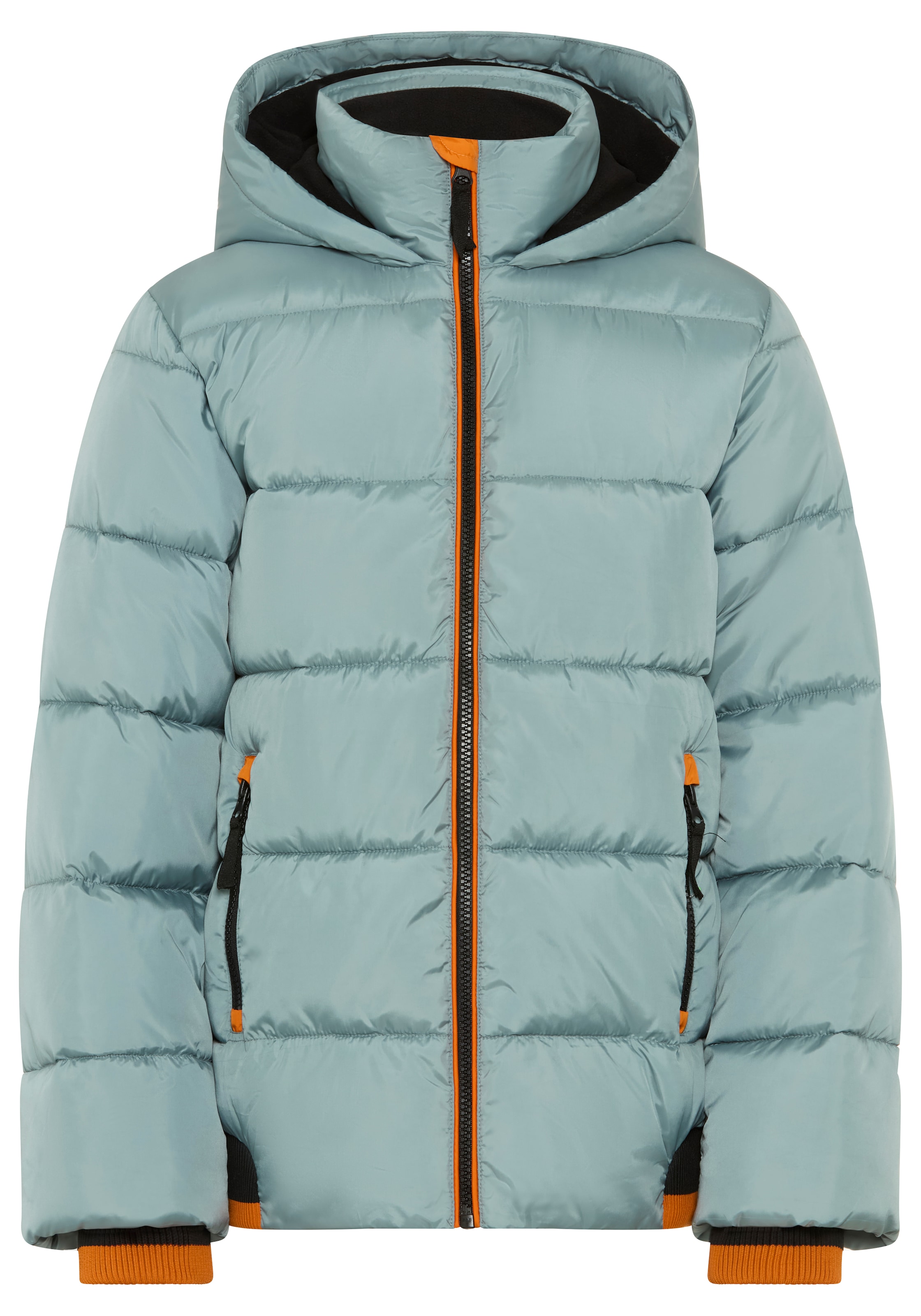 Bruno Banani Veste d'extérieur »BRUNO BANANI Steppjacke mit modischen Rib-Bündchen« avec capuche Veste chaude avec capuche, doublure en polaire, coupe-vent, déperlante,