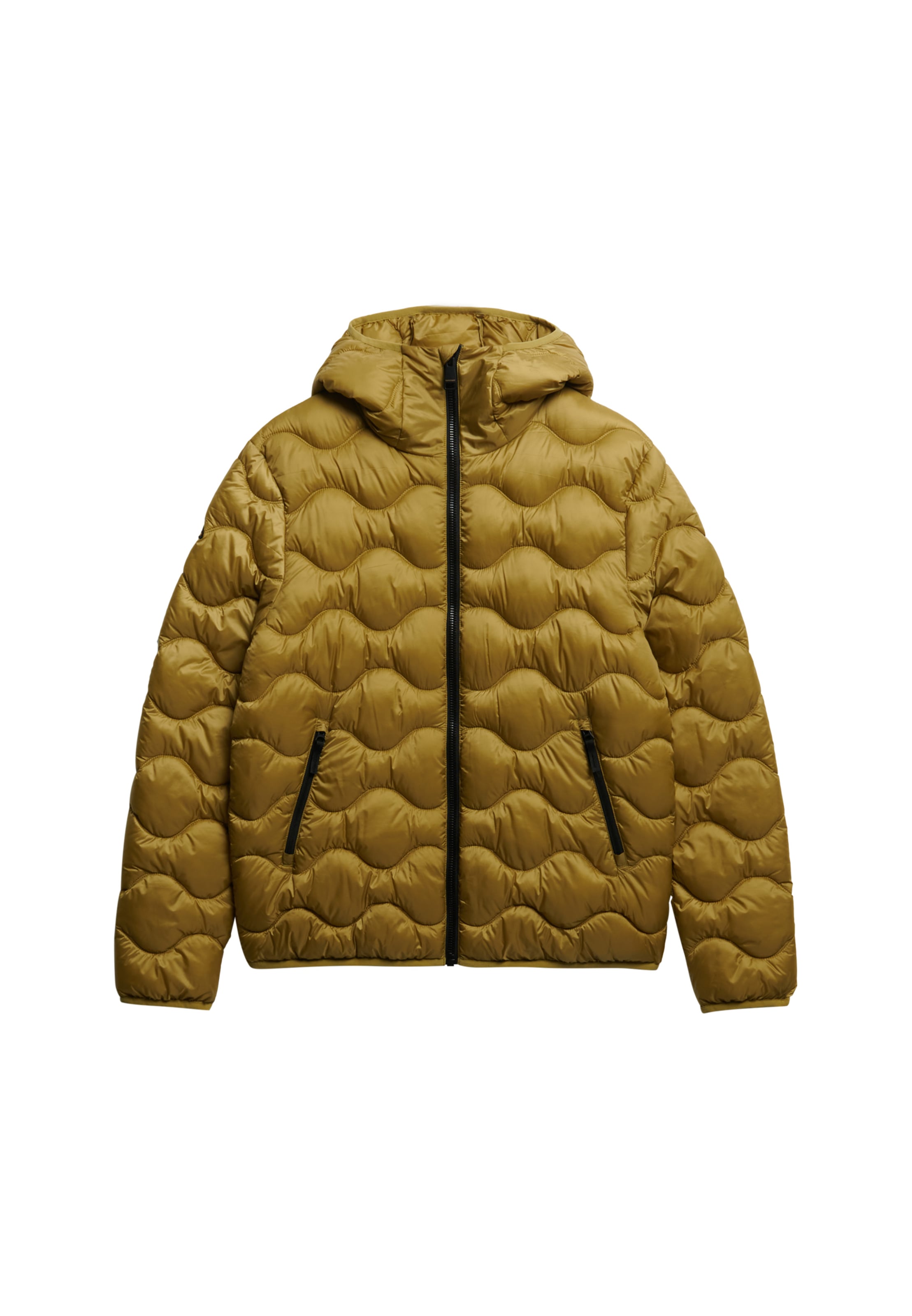 Superdry Steppjacke »HOODED QUILTED WAVE PADDED JKT« mit Kapuze