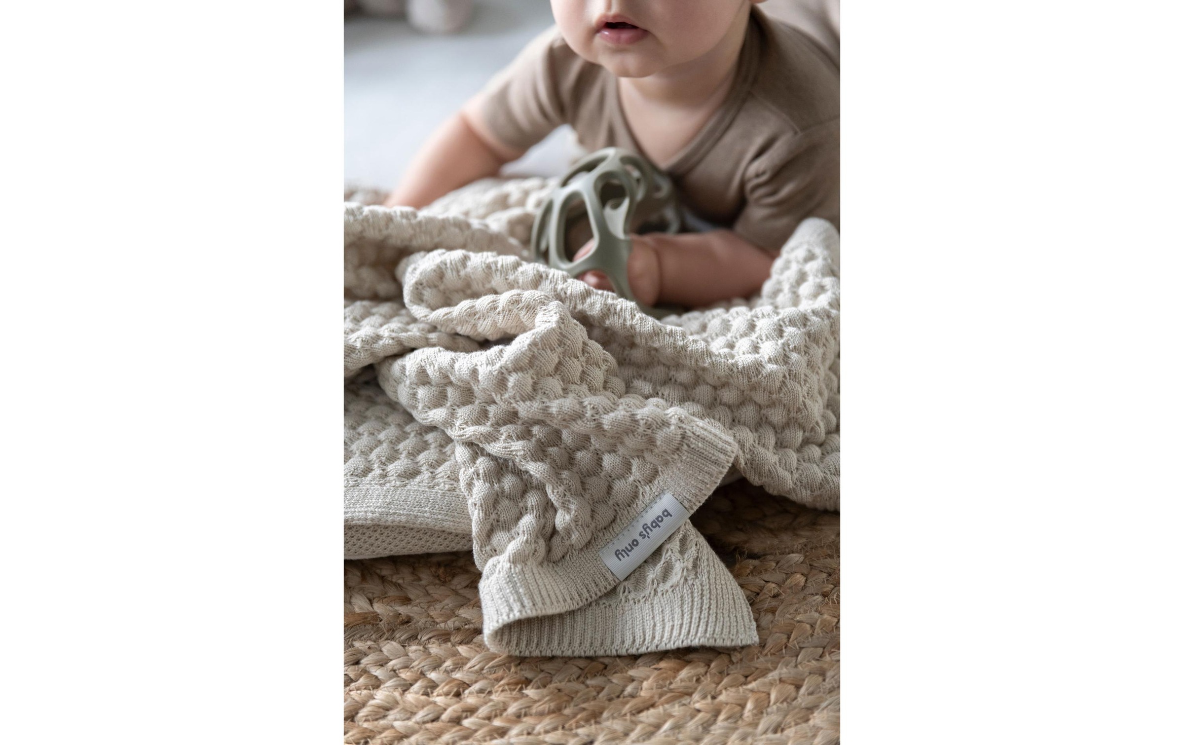   Couverture pour bébé »baby's only Sky-Chunky Warm Linen«