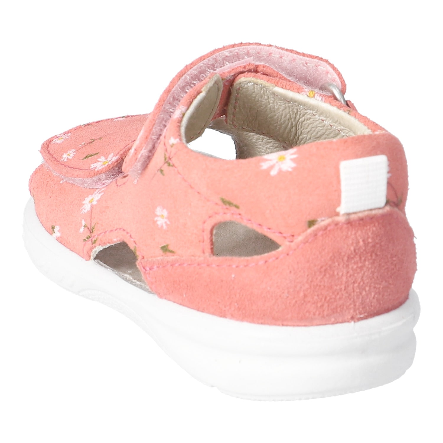 PEPINO by RICOSTA Lauflernschuh »Banu WMS: mittel«  Sandalette mit Klett und Animal Print, Grössenschablone zum Download