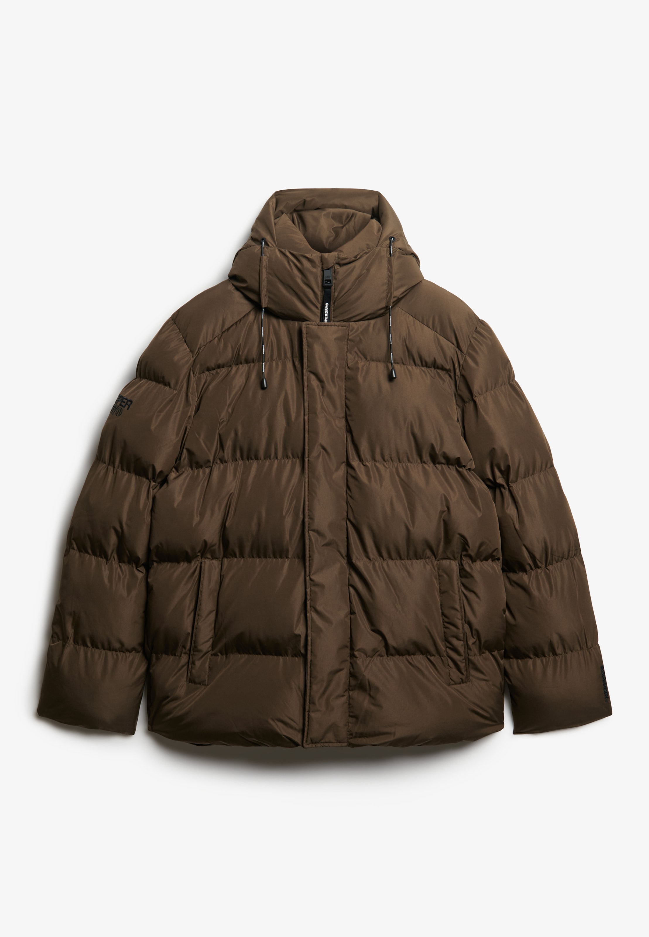 Superdry Veste matelassée »HOODED 5 BAFFLE SPORTS PUFFER« mit Kapuze Kunstfaser, relaxed fit