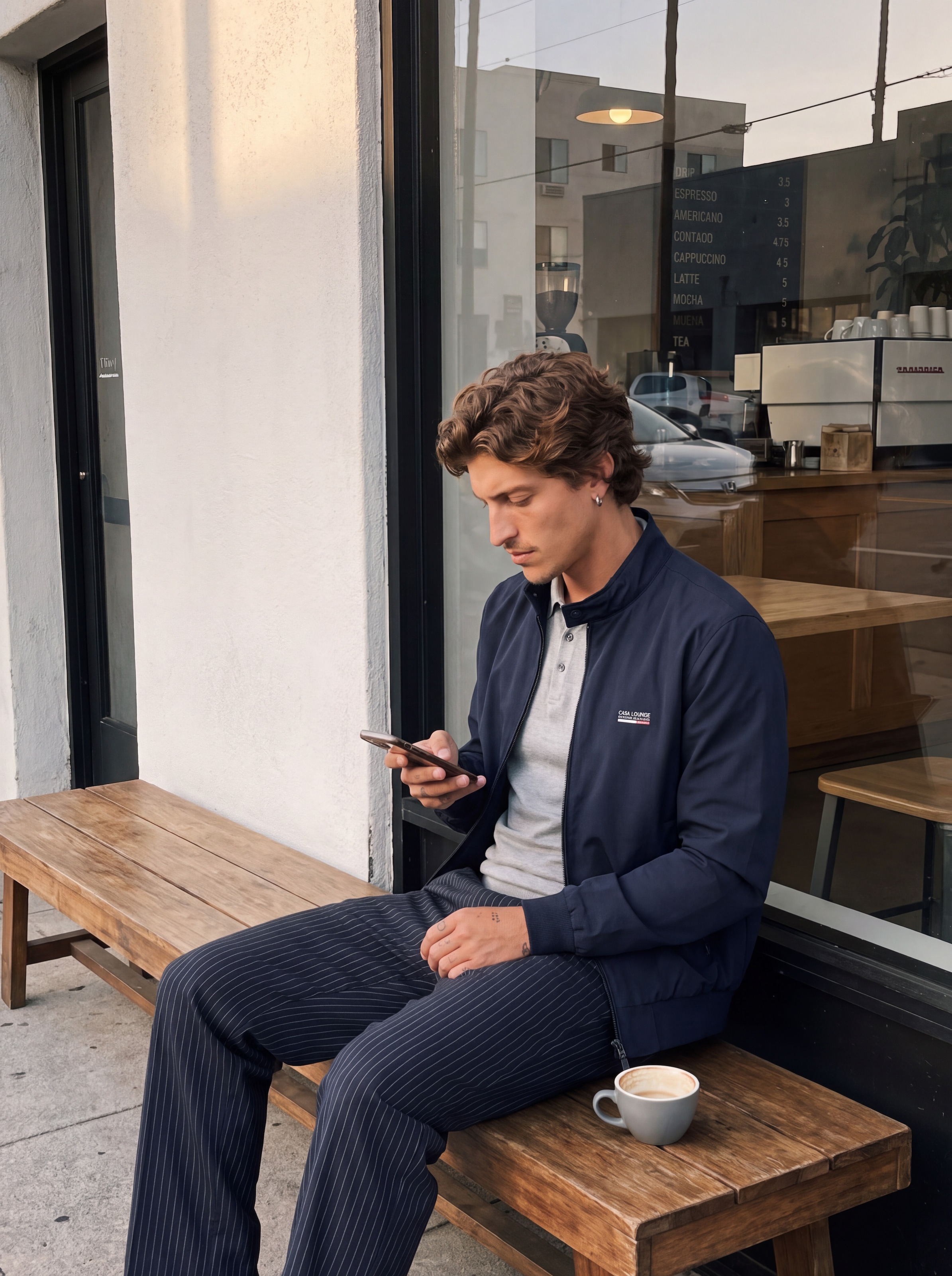Jack & Jones Blouson »JJEBROOKLYN BOMBER SN« fibre synthétique, coupe régulière