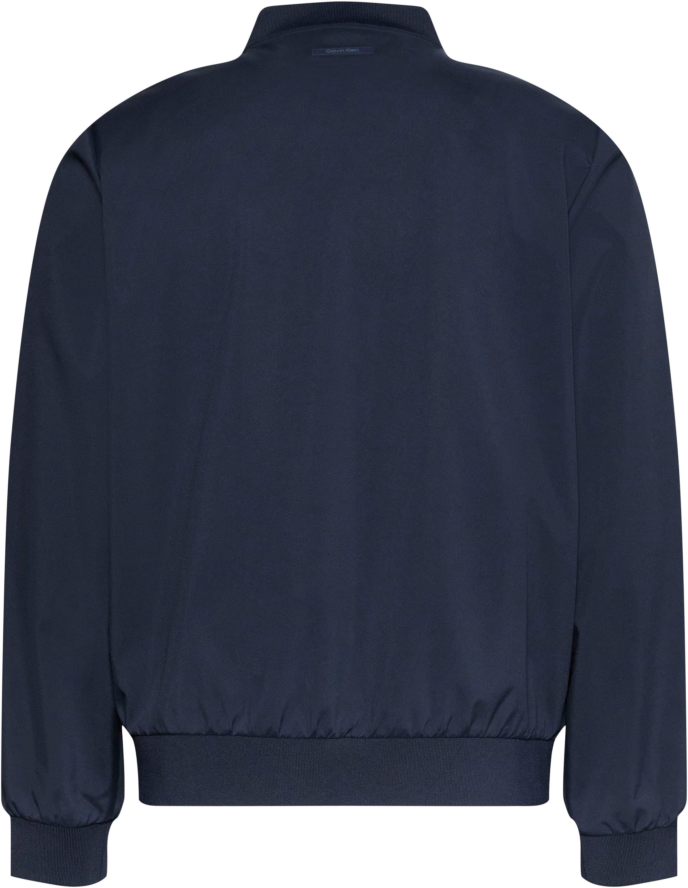 Calvin Klein Veste bomber »LS SOFT TECH BOMBER JACKET« ohne Kapuze Regular fit mit Stehkragen