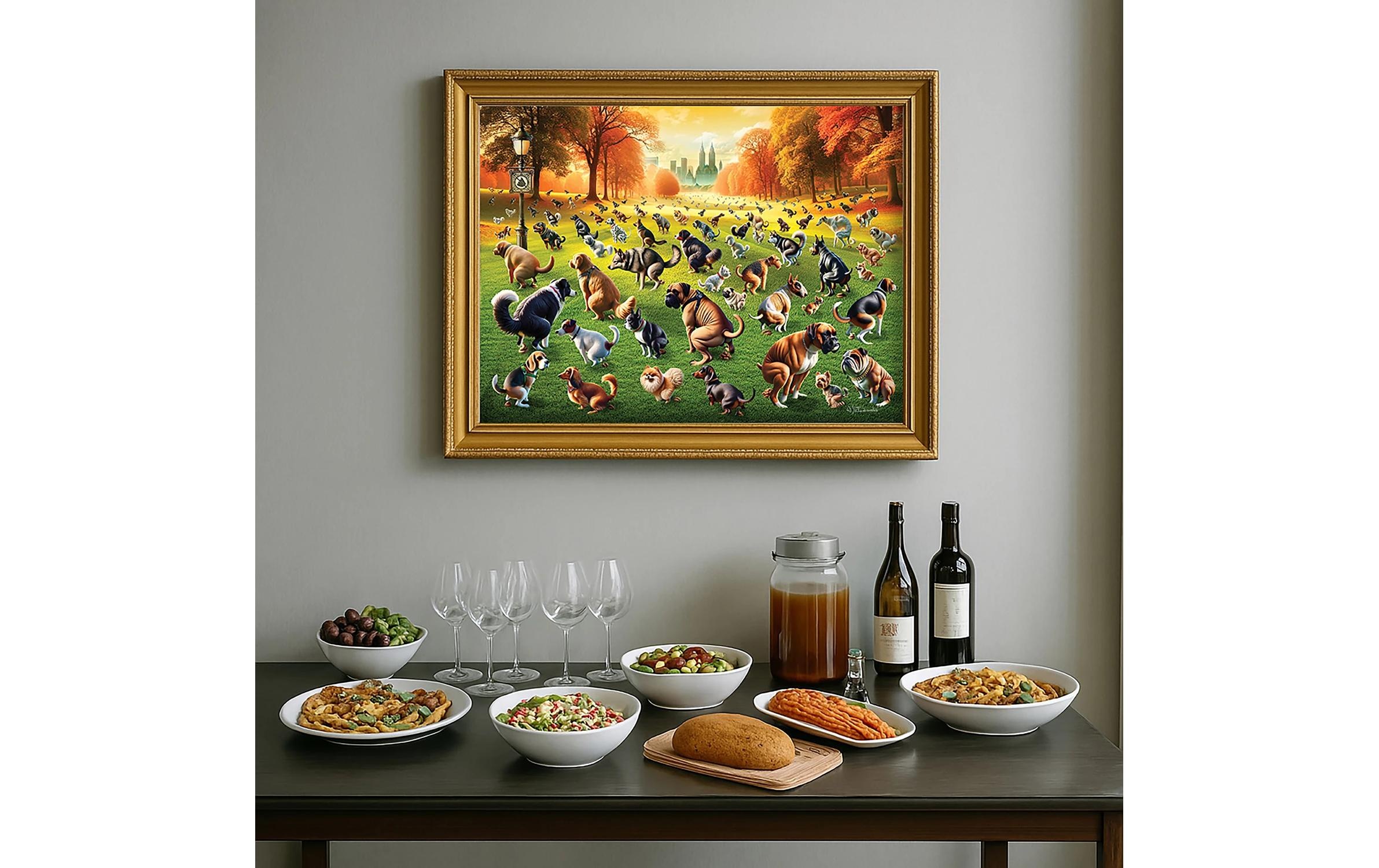 Wooden City Puzzle »Puppies Poopies XL 1000 Teile«