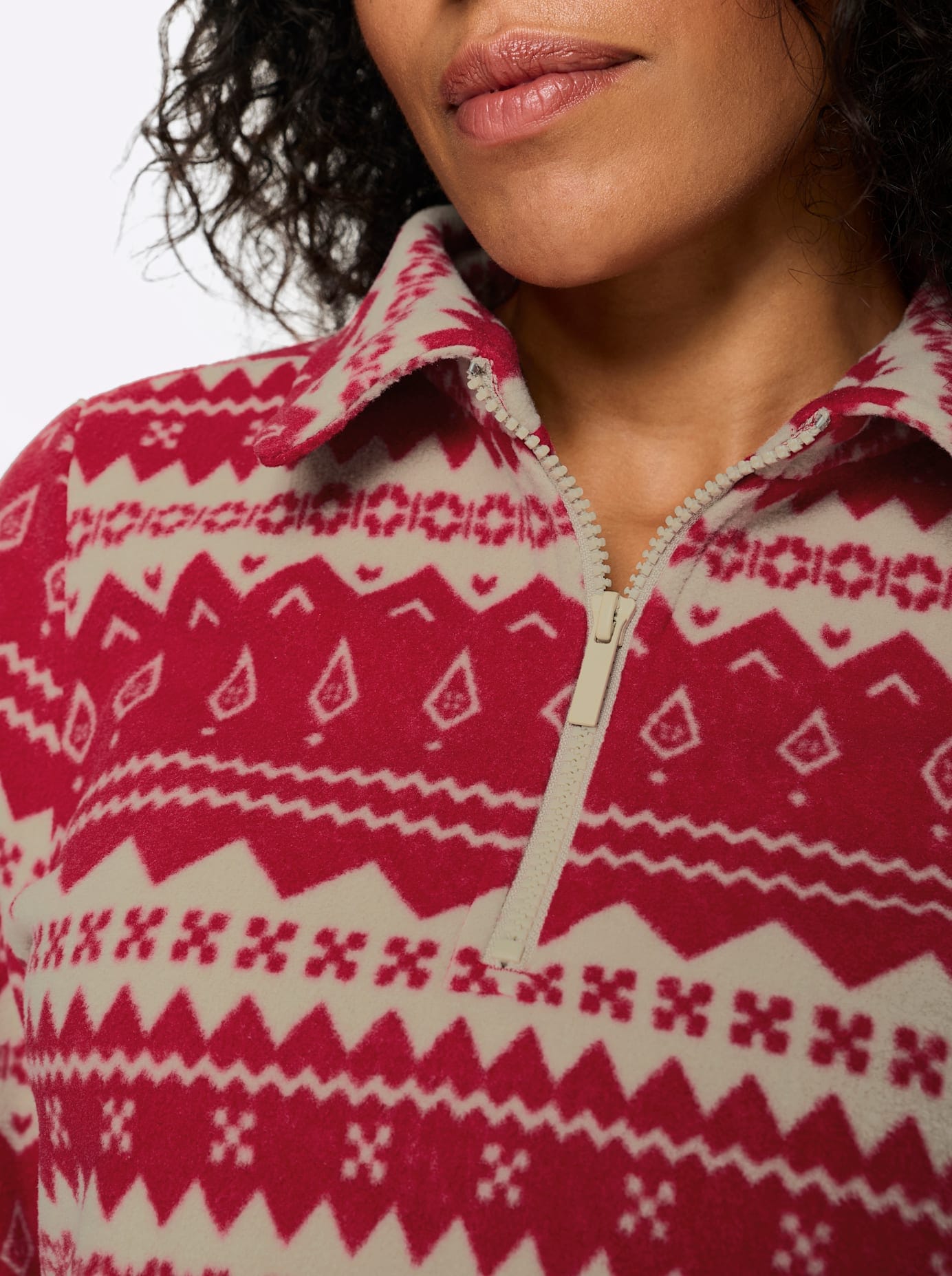 Classic Basics T-shirt en polaire »Fleece-Shirt« 1