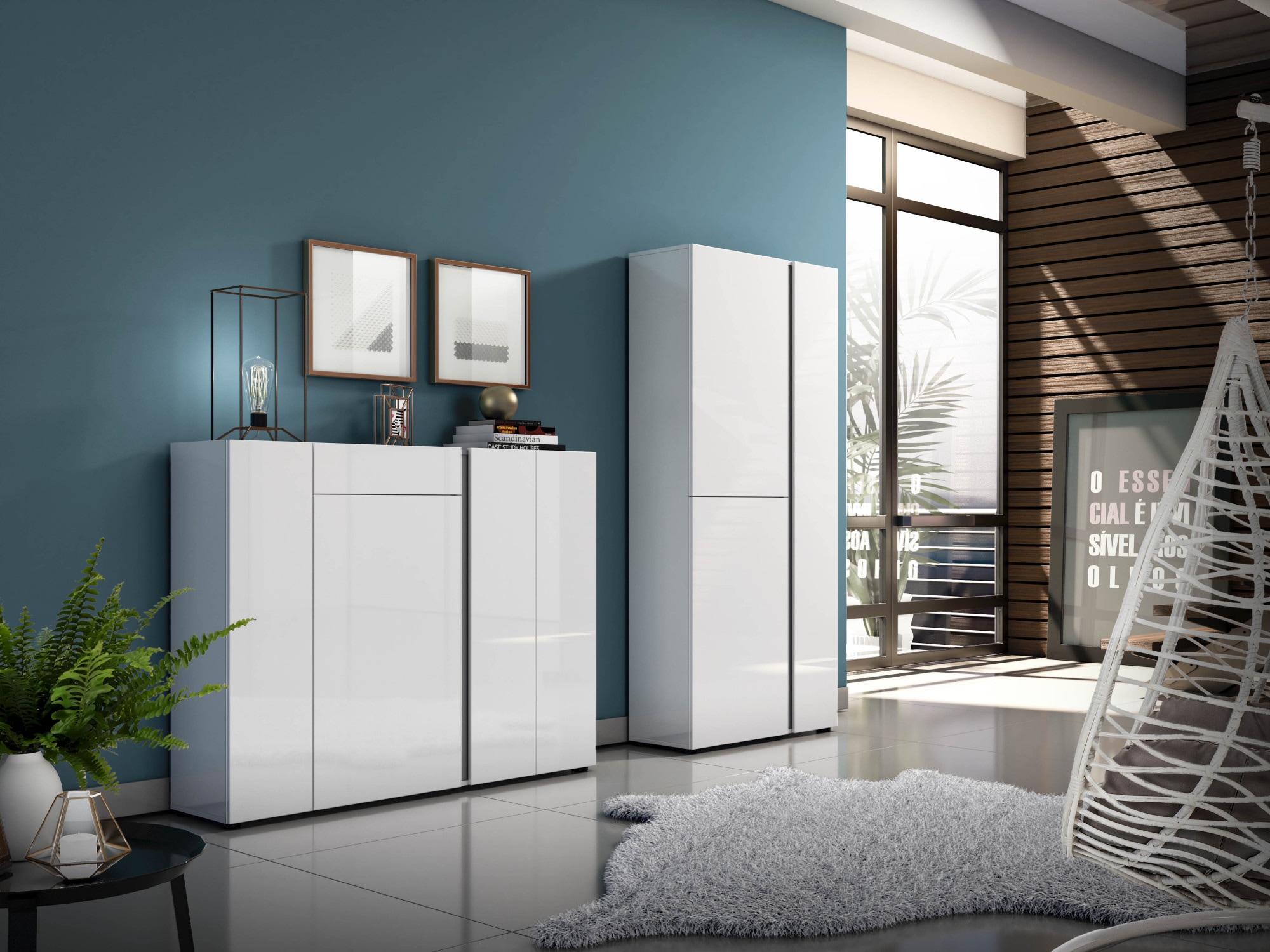 Home affaire Schuhschrank »Atrium« 1 Stk. tlg.