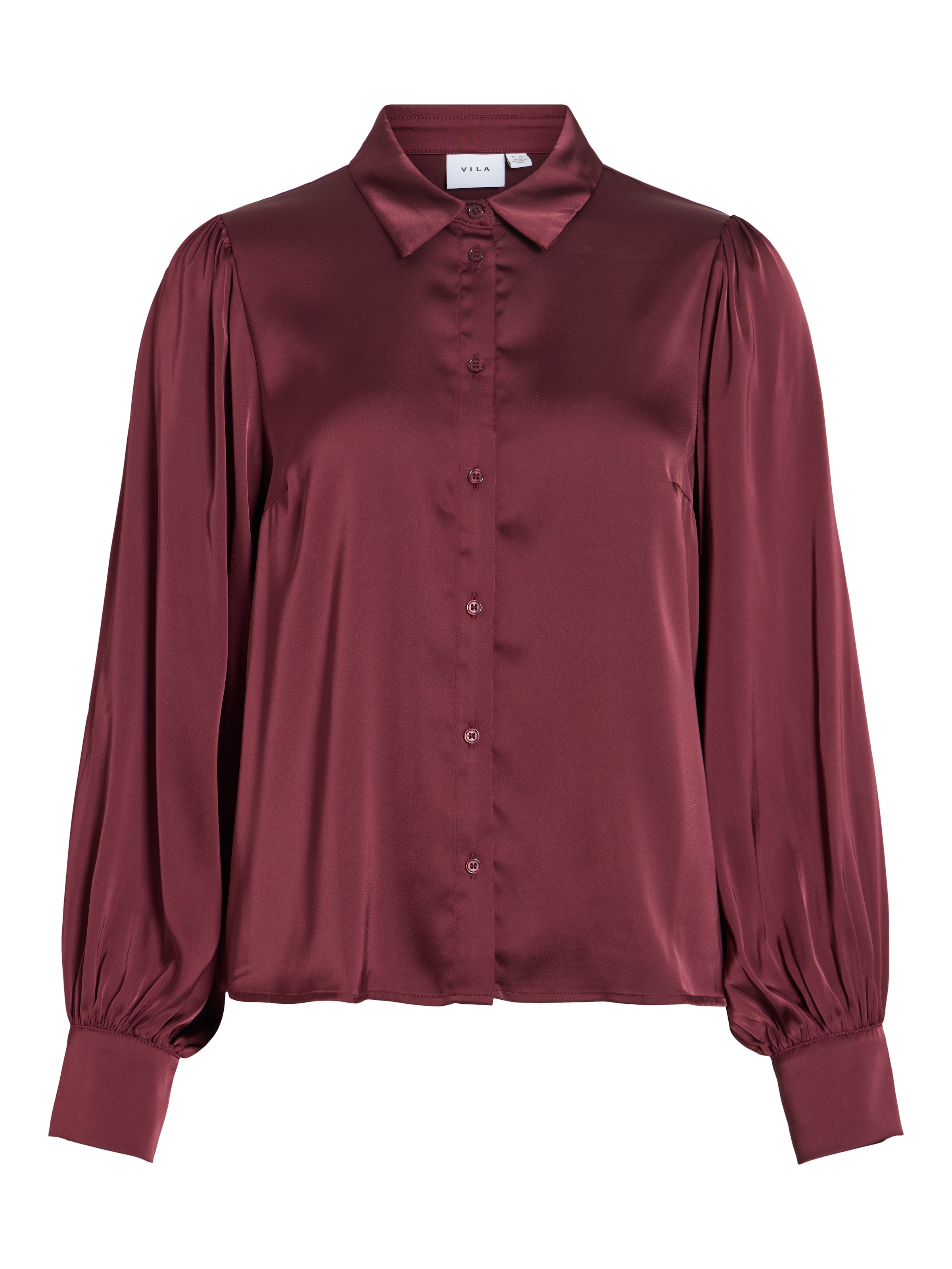 Vila Blouse à manches longues »VIENNA RAVENNA L/S BALLOON SHIRT - NOOS« fibre synthétique, coupe régulière