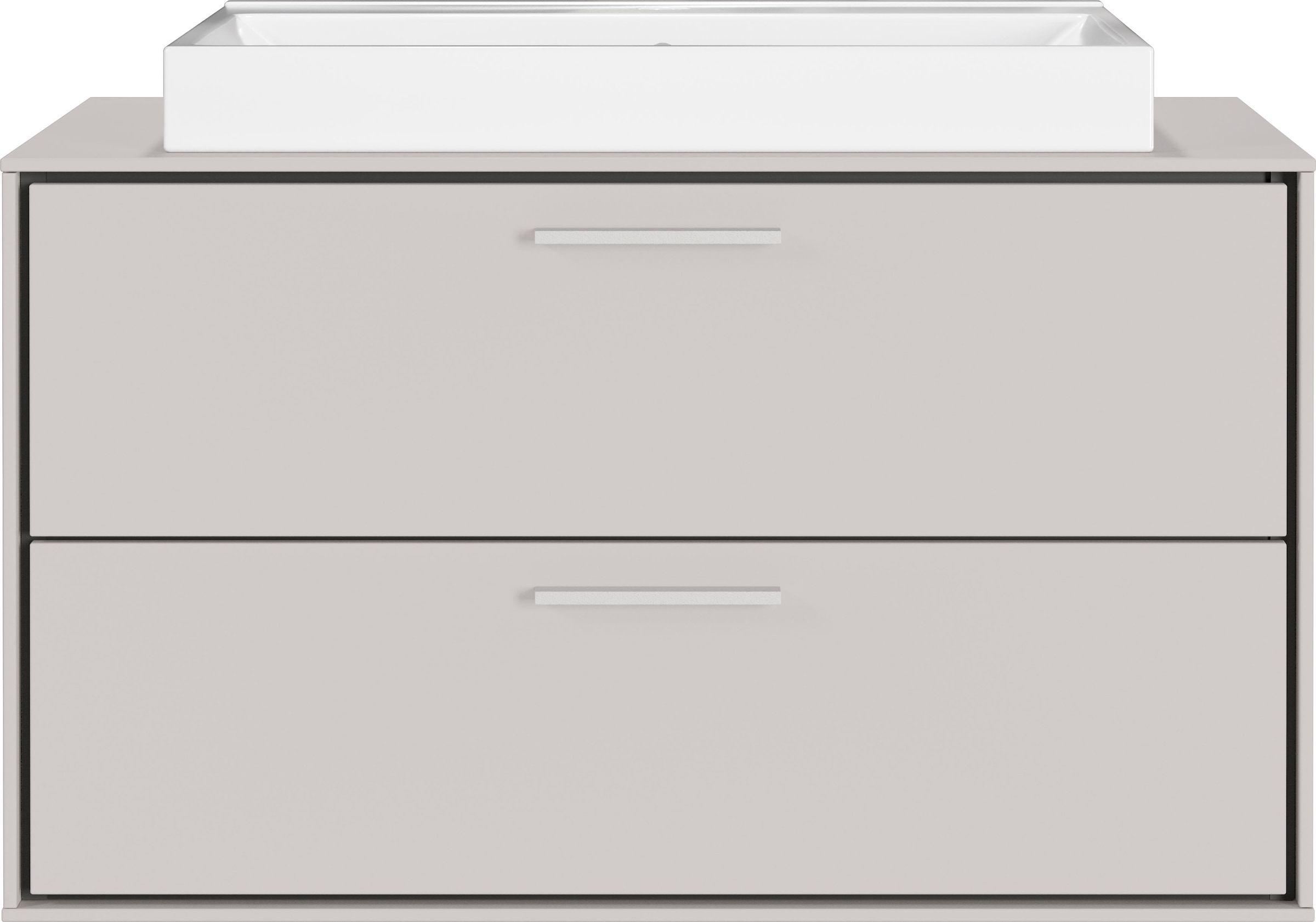 GERMANIA Waschtisch »Waschtisch inkl. Becken "Sovana"« 2 Stk. tlg. Waschbeckenunterschrank inkl. Waschbecken