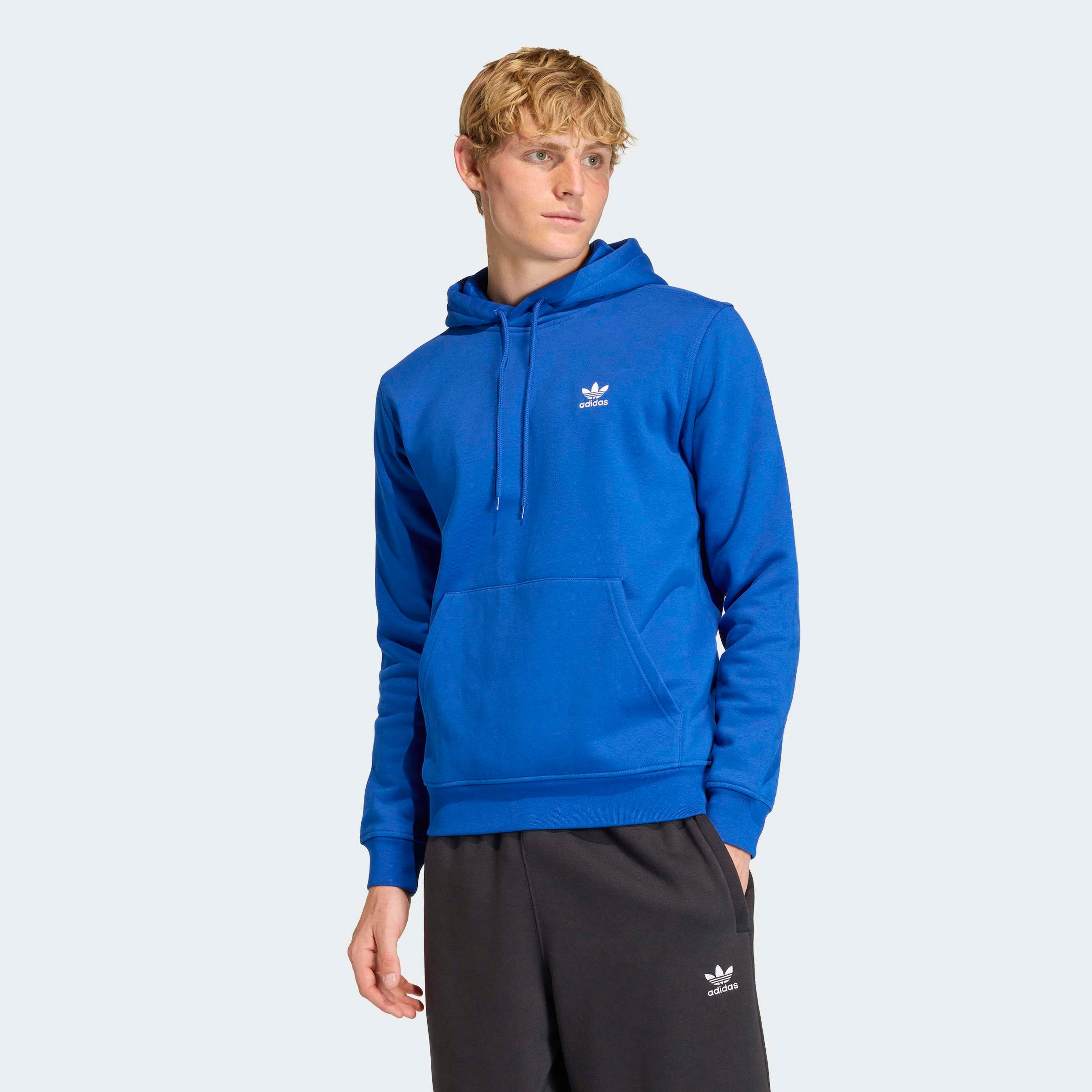 adidas Originals Sweat à capuche »TREFOIL ESSENTIALS HOODIE«, Basic Hoodie, Kapuzenpullover mit Logo
