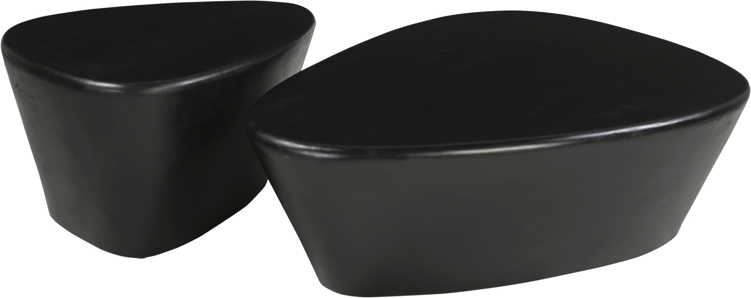 SIT Couchtisch »Venedig aus Mango massiv mit dreieckiger Tischplatte« 1 Stk. tlg. Geometrisches Design mit grosser dreieckiger Massivholzplatte
