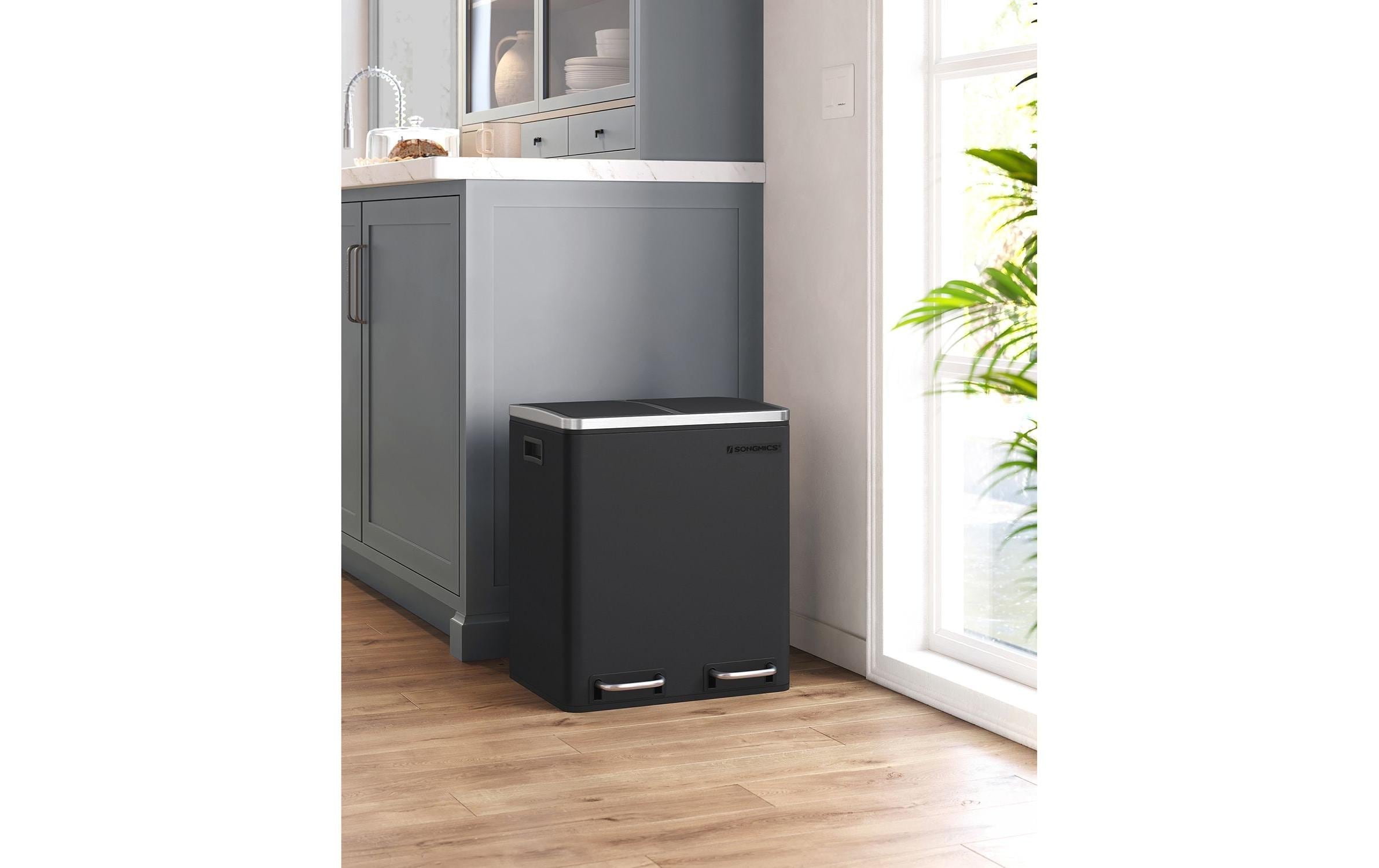 SONGMICS Poubelle »30 l« 2 Behälter