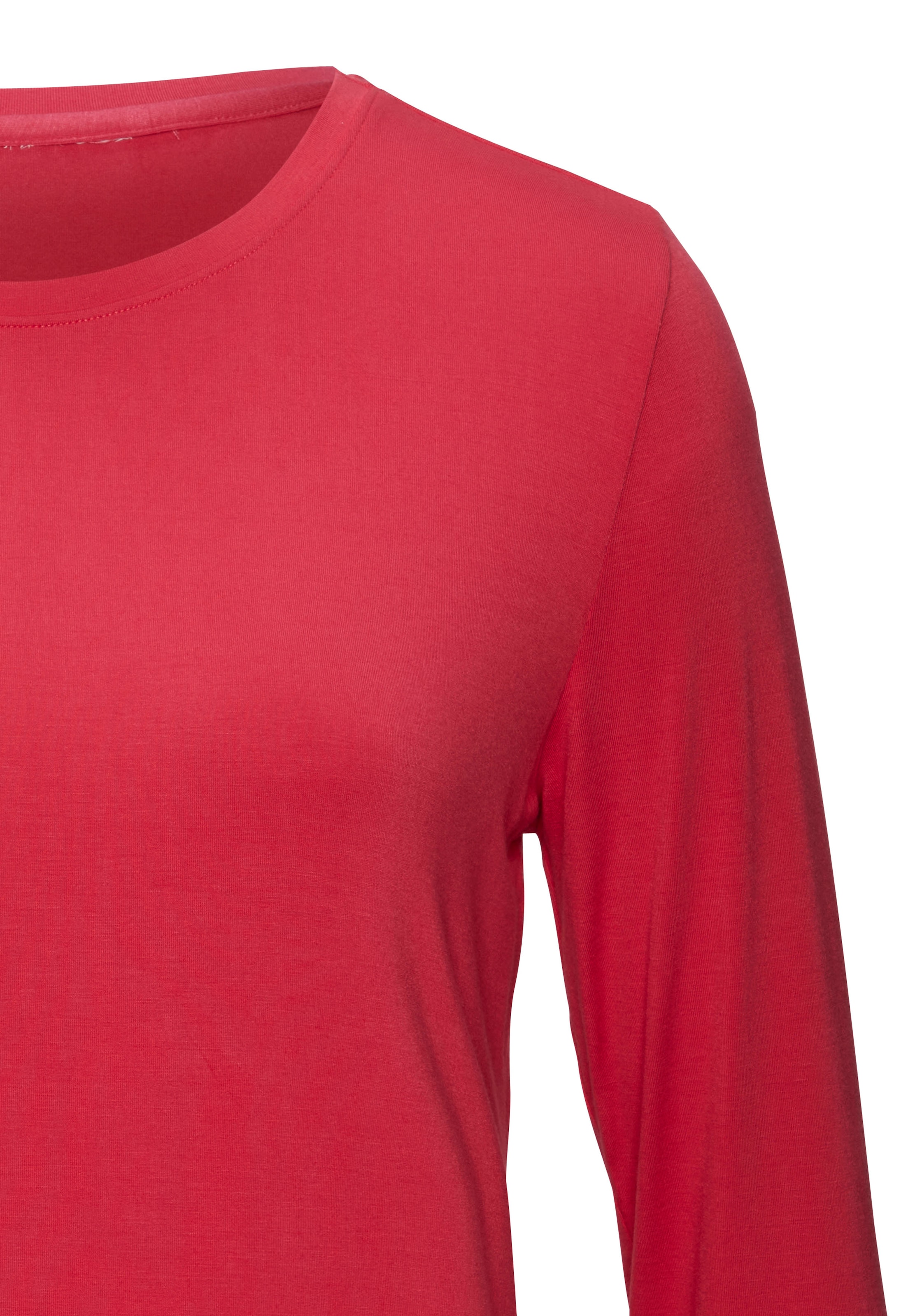 LASCANA T-shirt à manches longues »aus weichem Viskose-Stretch« 2er-Pack, 