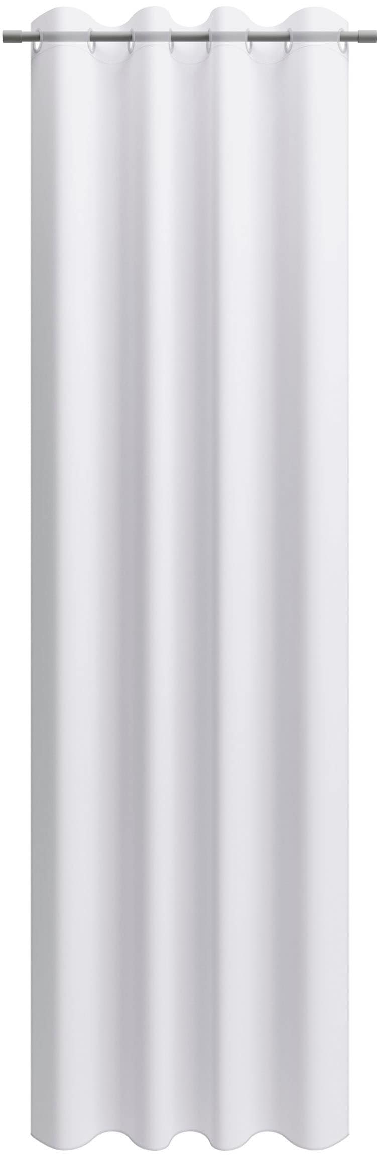 Neutex for you! Vorhang nach Mass »EVA« Ösen 1 Stk. tlg. Uni-Voile mit elegantem Glanz