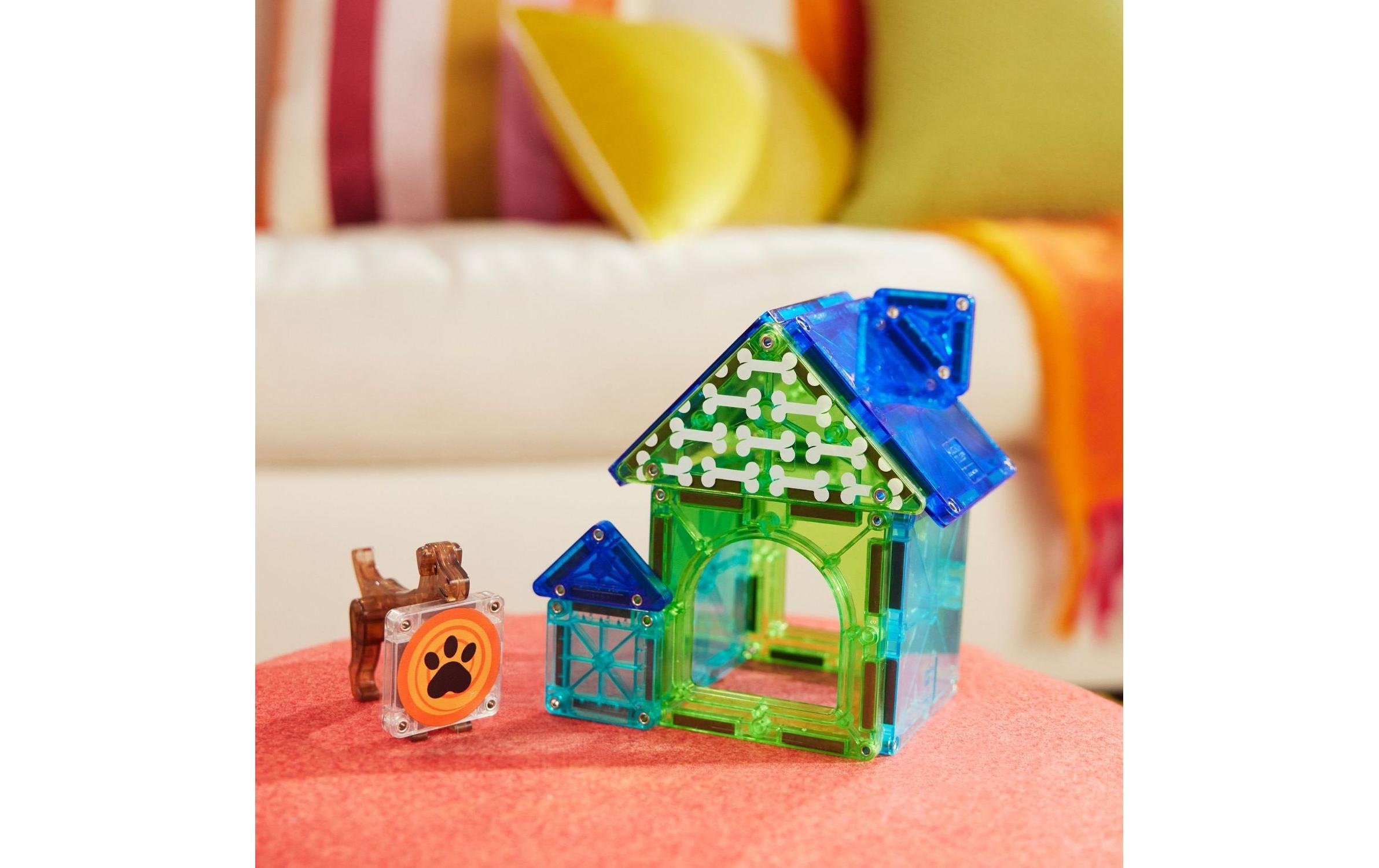   Steinbaukasten »Magna-Tiles Dog House 13 Teile«