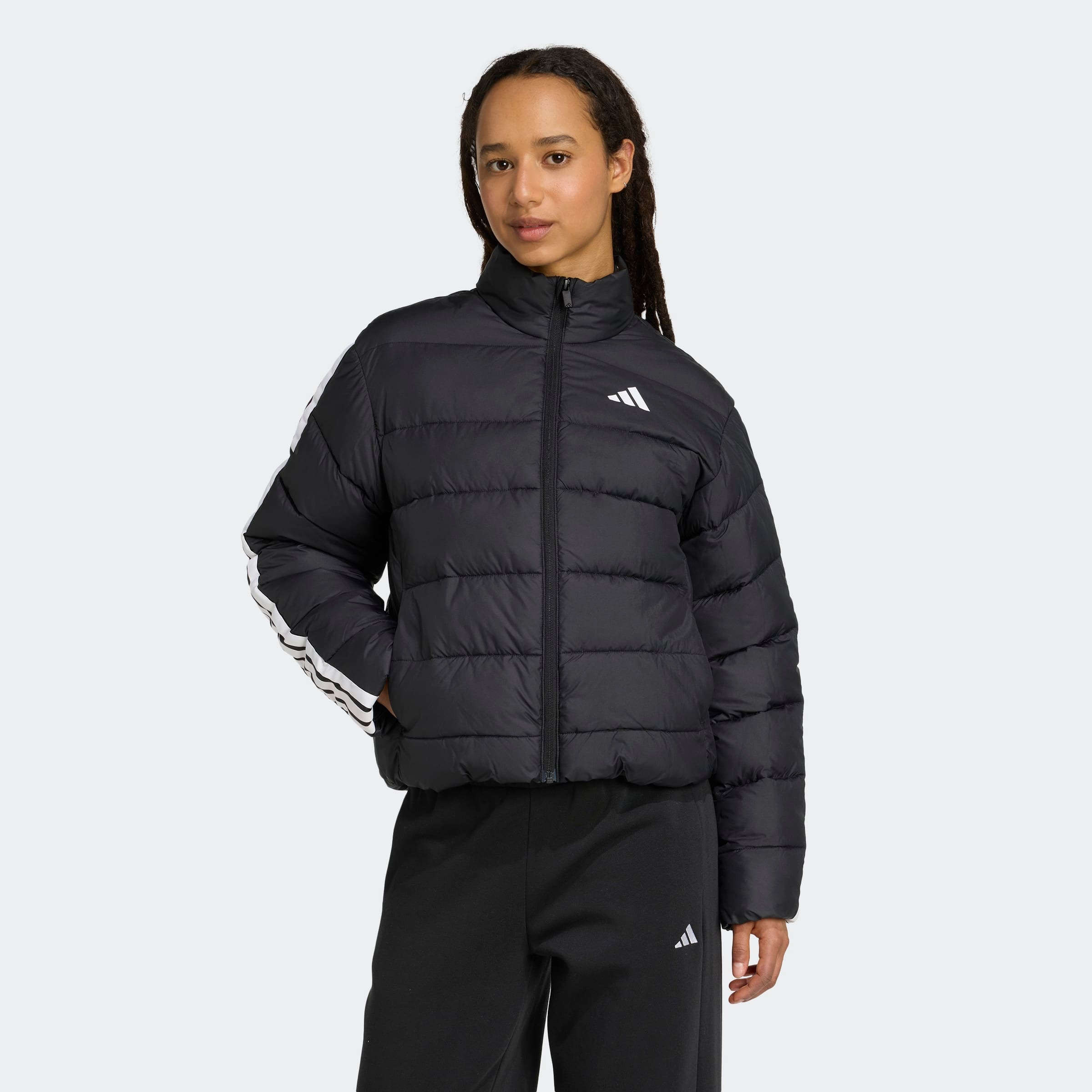 adidas Sportswear Steppjacke »ESSENTIALS CLIMAWARM 3-STREIFEN SYNTHETIK-N«