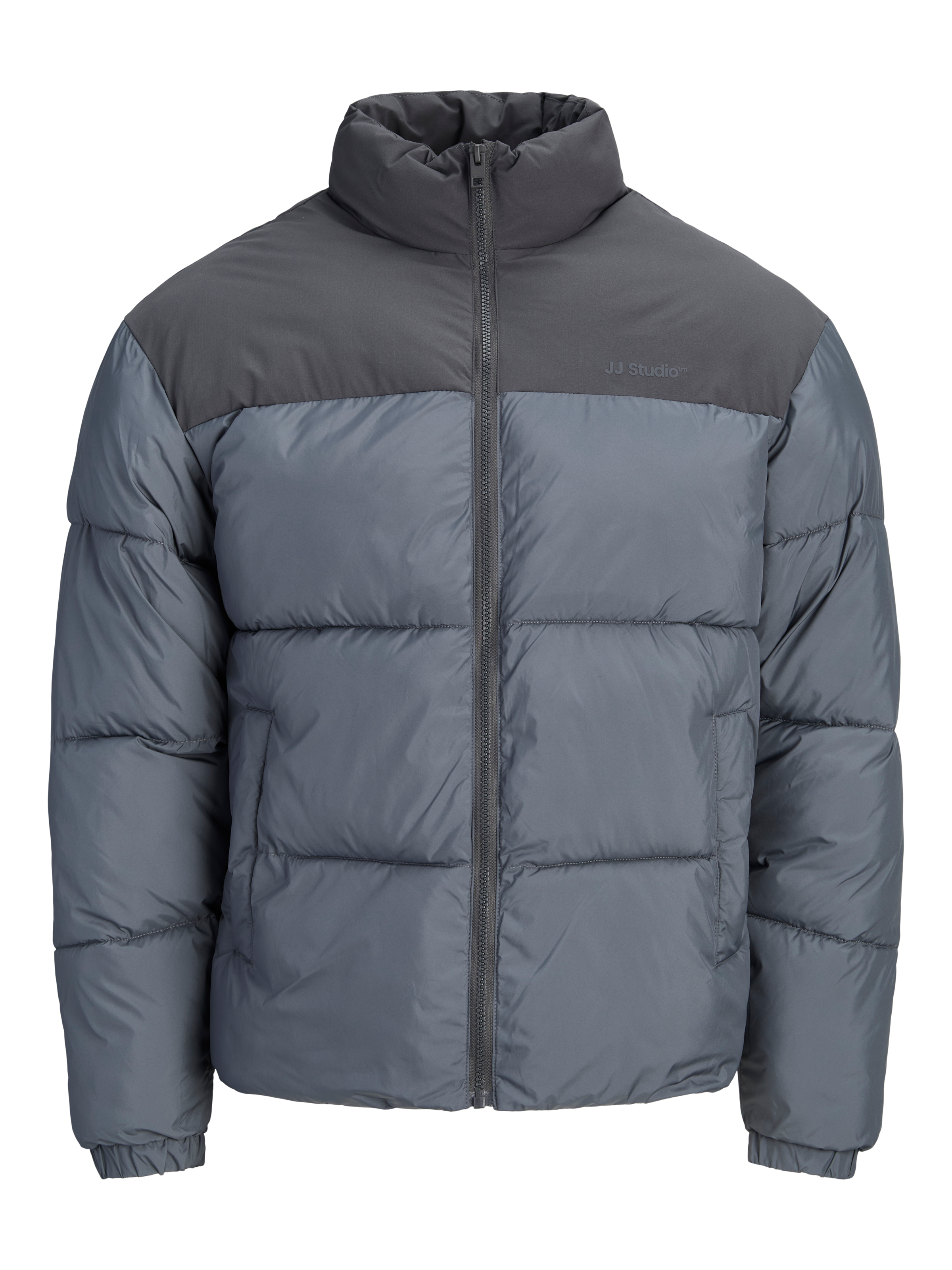 Jack & Jones Veste matelassée »JJRAZE COLLAR STAND PUFFER« fibre synthétique, coupe régulière