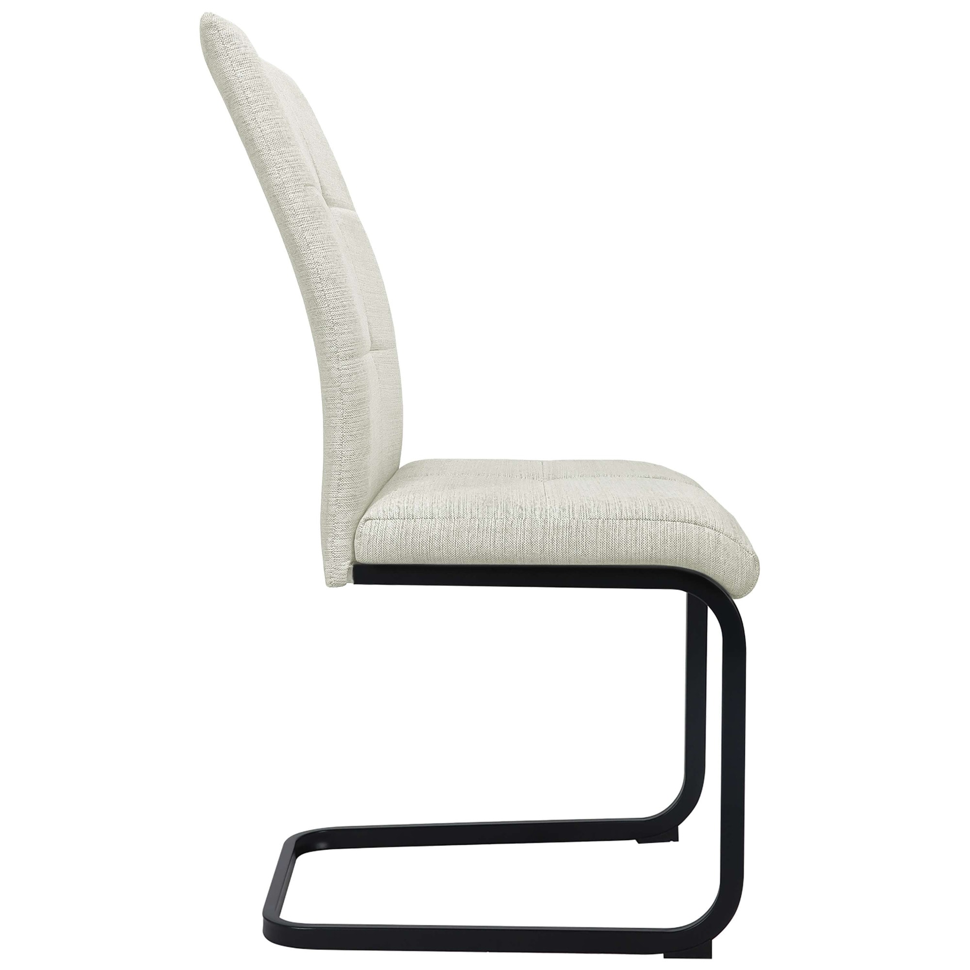 GOODproduct Chaise de salle à manger »Calgoty« (Ensemble) 2 cuisFreischwinger