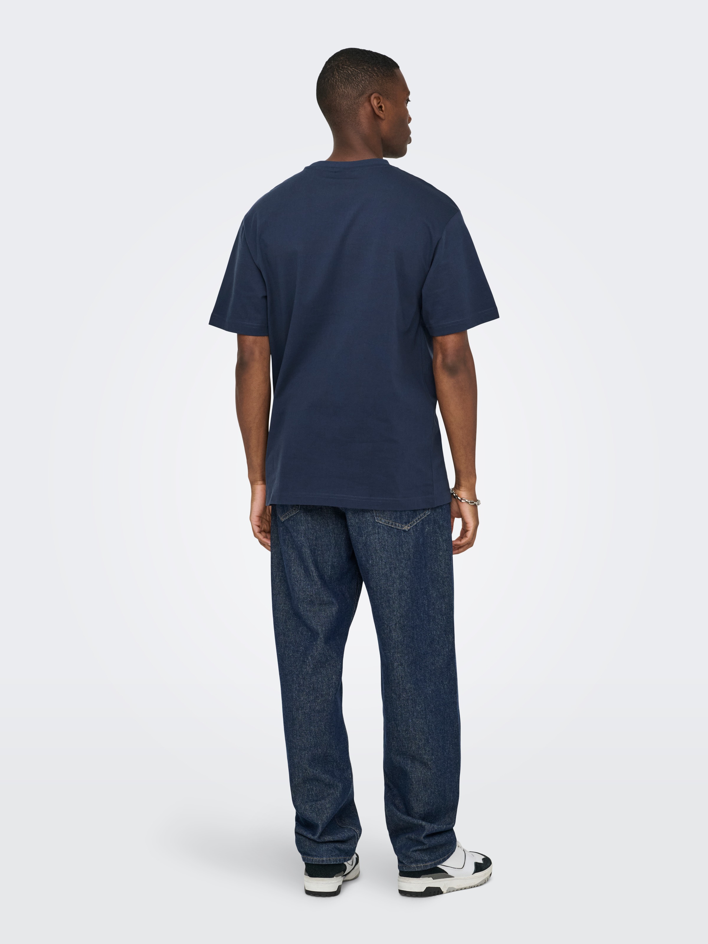 ONLY & SONS Rundhalsshirt »ONSFRED RLX SS TEE« Baumwolle, relaxed fit