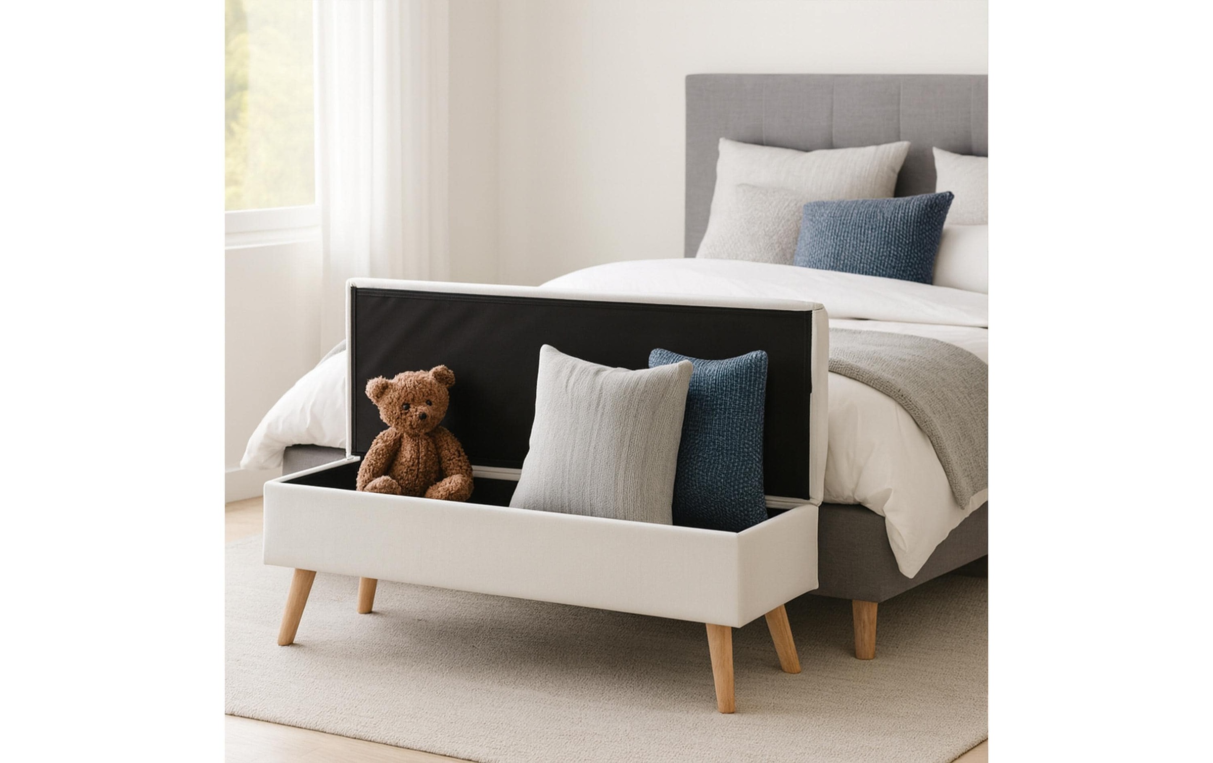 relaxdays Sitzbank »110 x 40 cm«