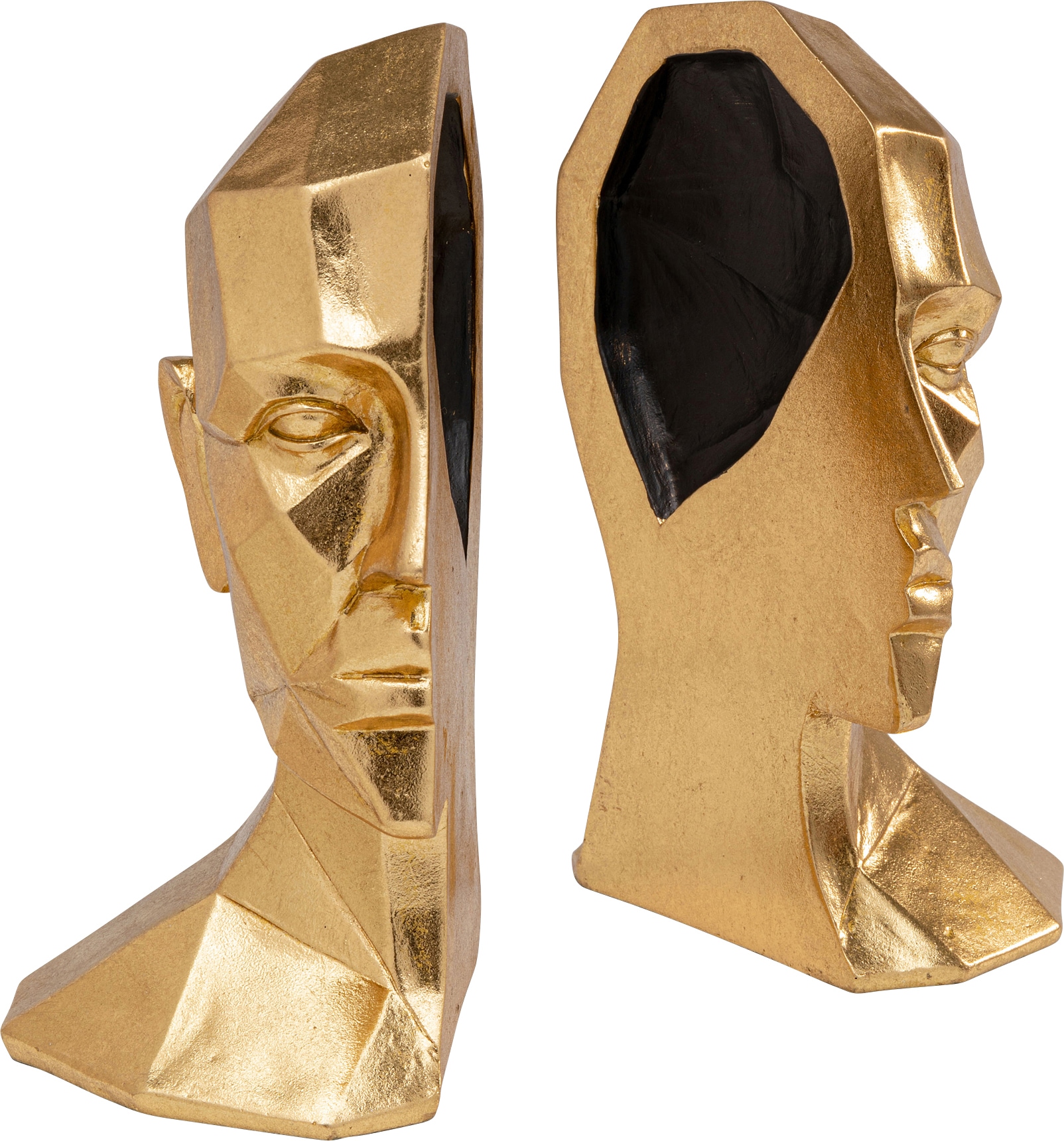 Kare Design Serre-livres »Face« aus Polyresin
