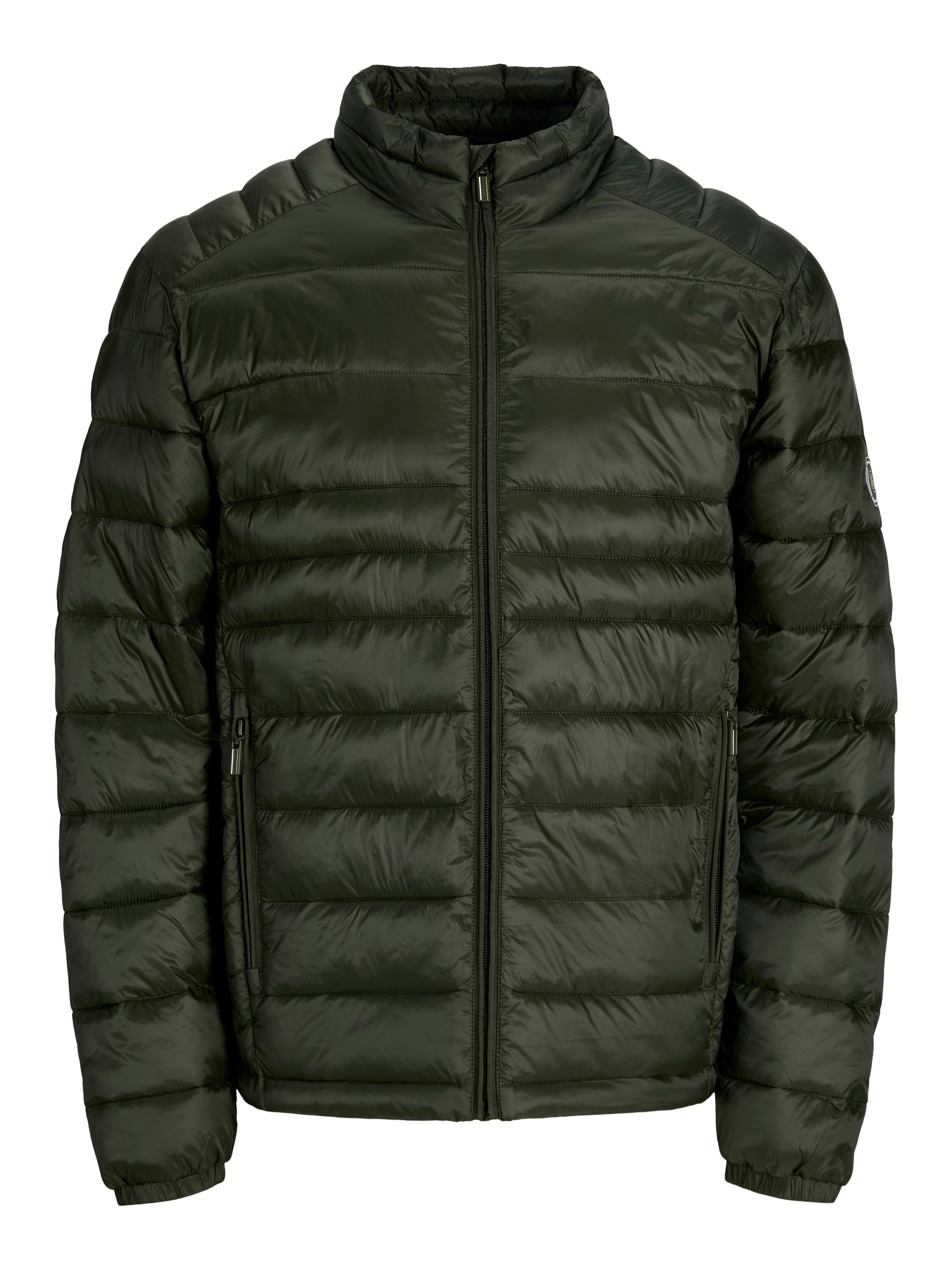Jack & Jones Veste matelassée »JJEKINGSLEY LIGHT PUFFER COLLAR NOOS« Fibres synthétiques, avec col montant