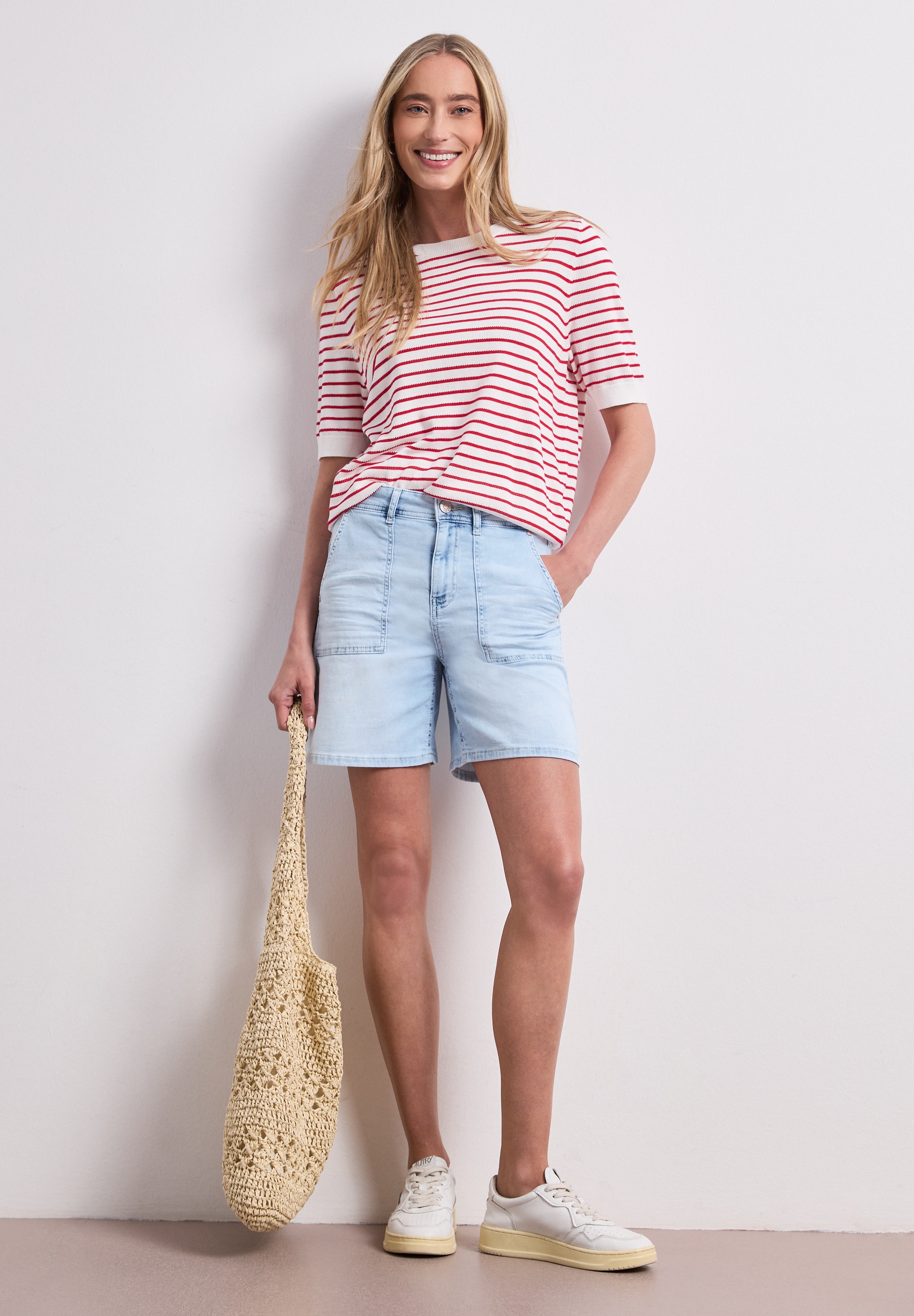 STREET ONE Short »Style Lea«  Sommer-Jeans-Shorts mit Stretch