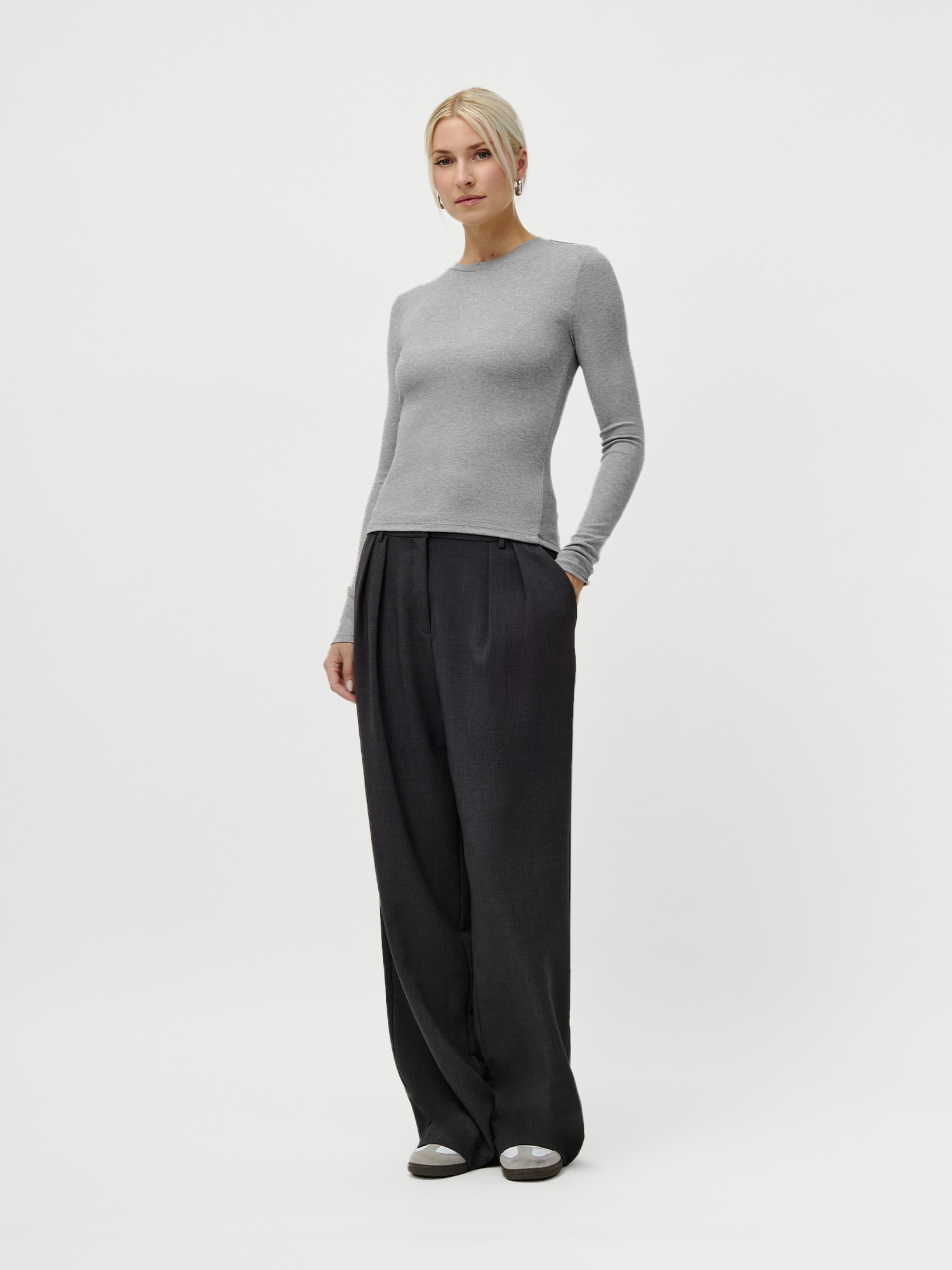 LeGer Langarmshirt »Vianne, LeGer by Lena Gercke« Regular fit mit Rundhalsausschnitt