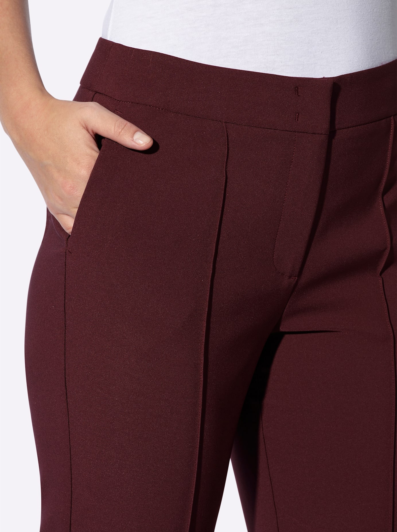 heine Pantalon imitation cuir