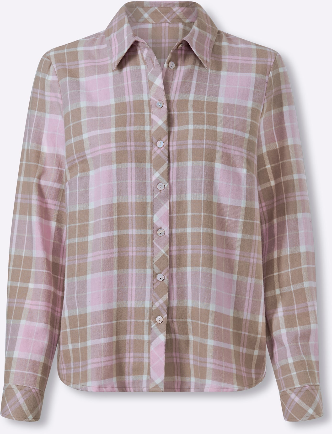 heine Blouse à carreaux