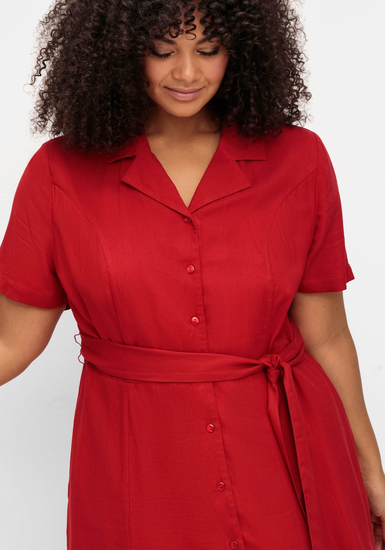 sheego by Joe Browns Druckkleid »Kleid« Eingrifftaschen