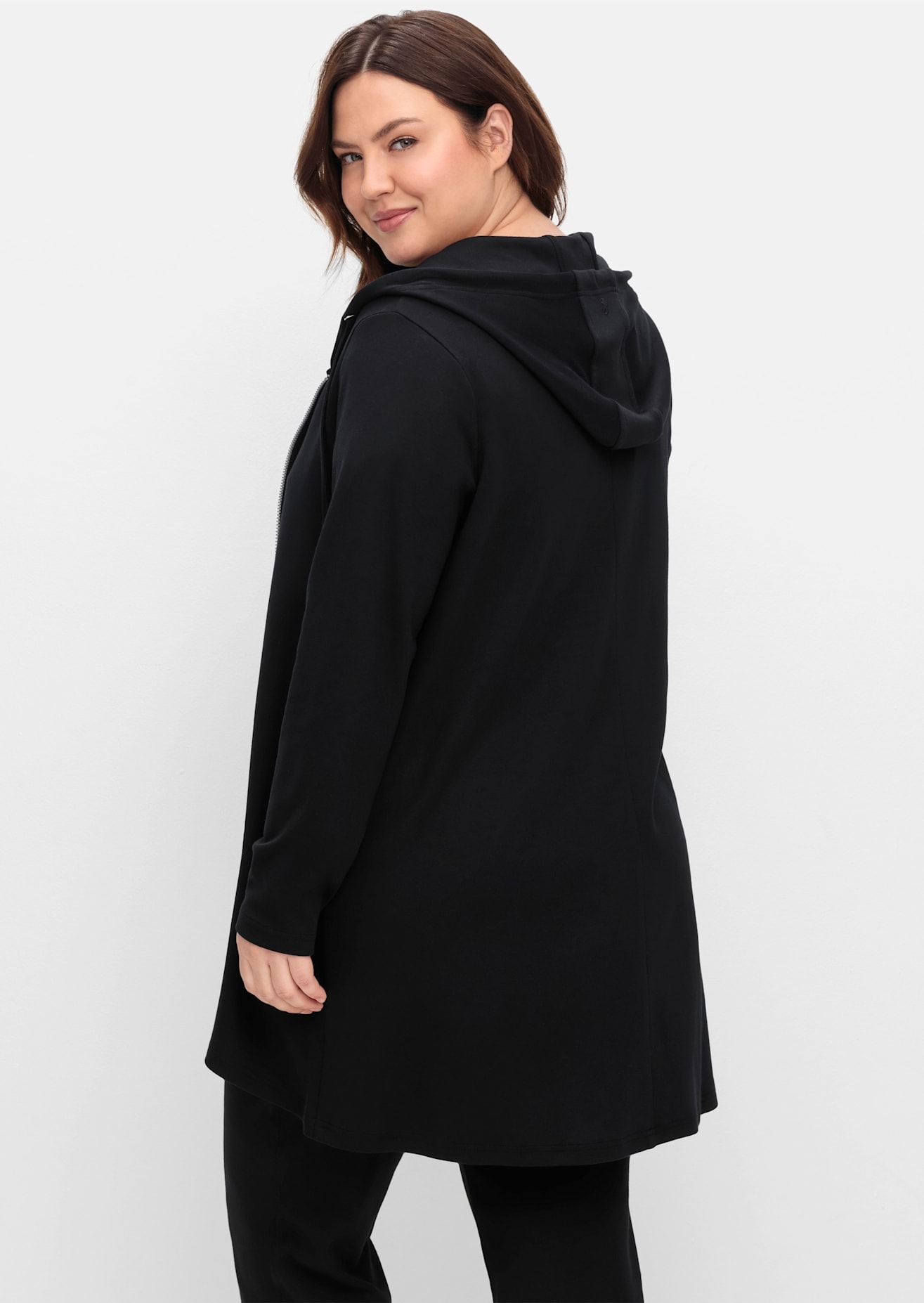 Sheego Shirtjacke »Sweatjacke« 1 Stk. tlg.