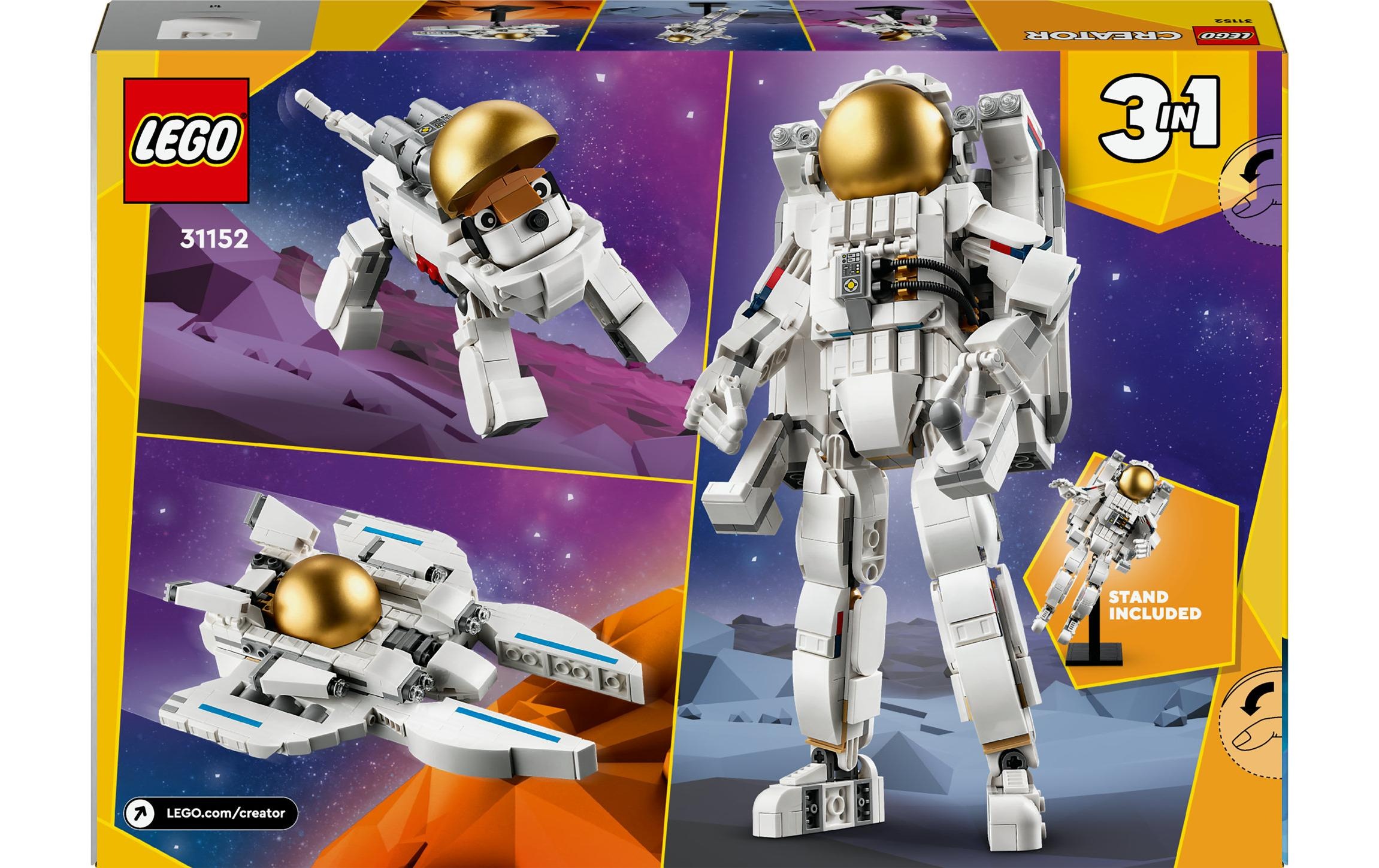 LEGO® Spielbausteine »Astronaut im Weltraum 31152«