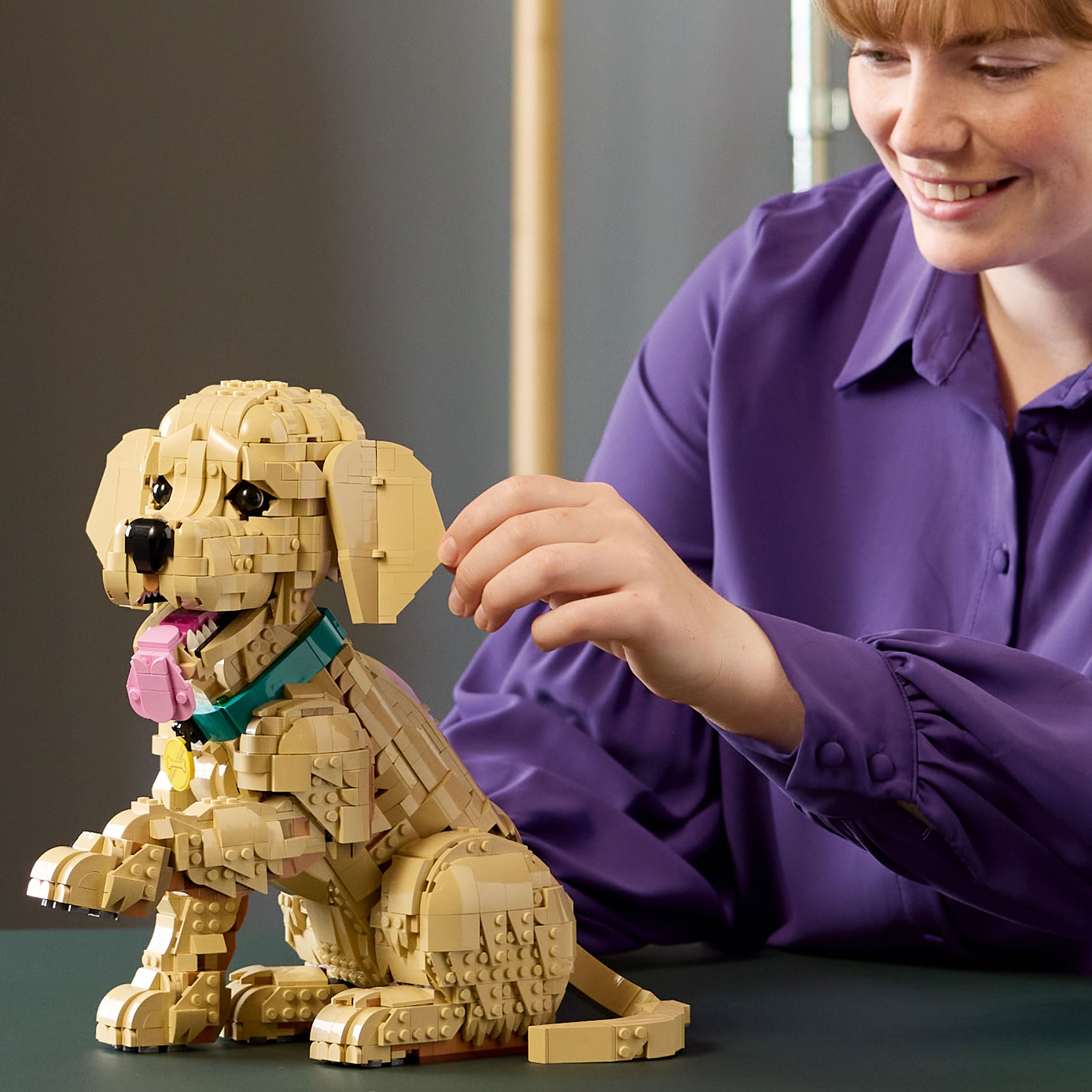 LEGO® Pions de construction »Golden Retriever Welpe (11384), LEGO Icons«