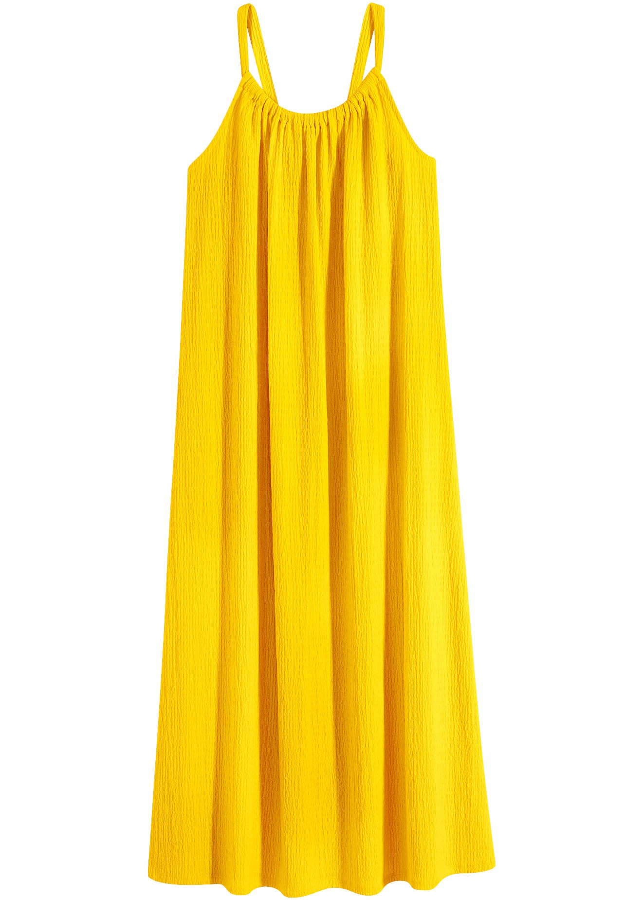 bonprix Robe en jersey lässige Passform, ohne Ärmel, Trägerkleid-Design