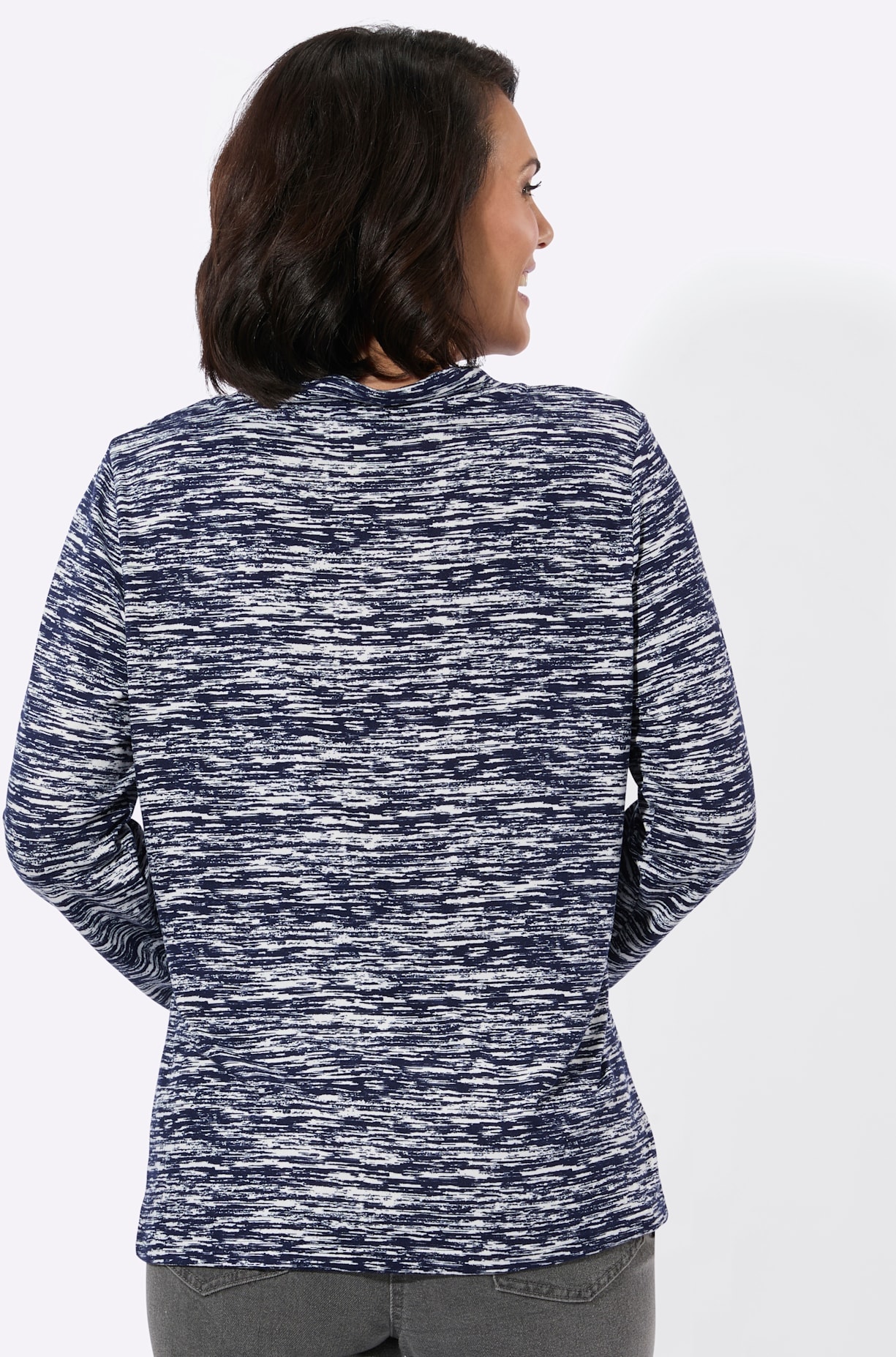Casual Looks T-shirt à col montant »Winter-Shirt« 1