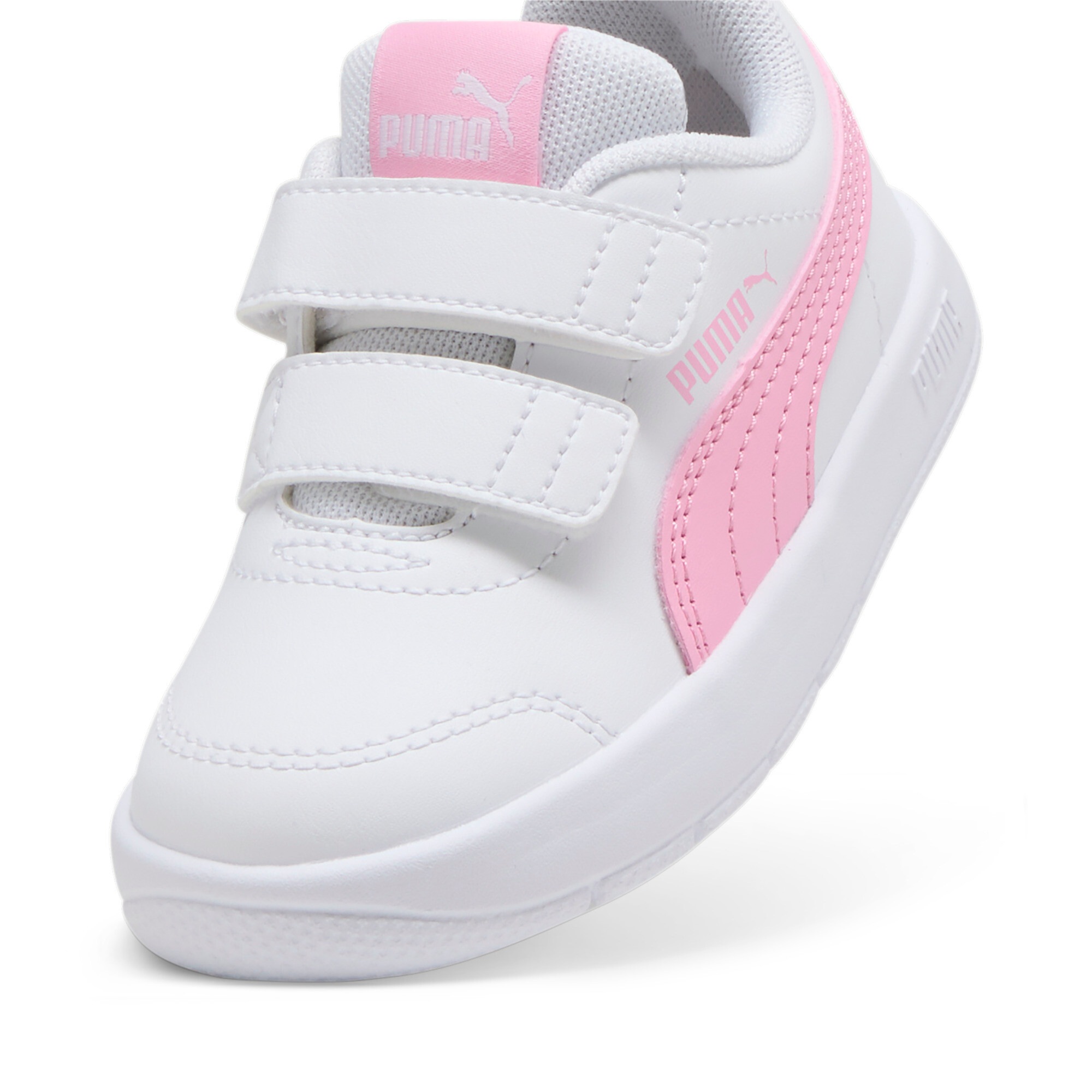 PUMA Sneakers »COURTFLEX V3 V INF«  pour activités sportives, avec doublure textile, hauteur cheville
