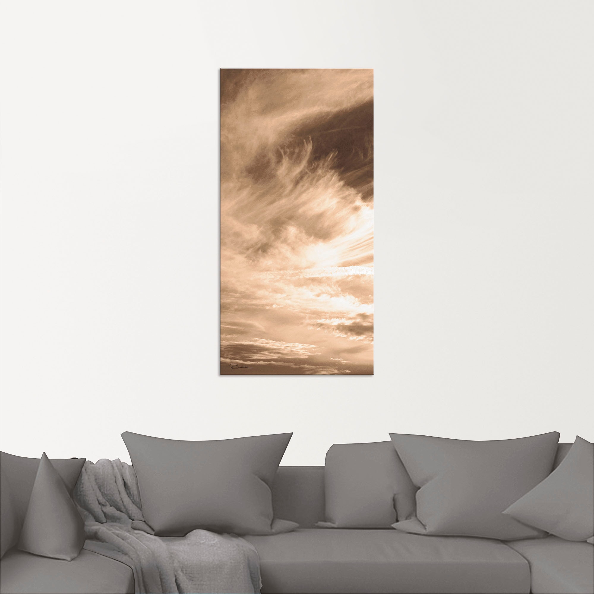 Artland Wandbild »Die Elemente: Luft« Zen 1 Stk. tlg. als Alubild, Outdoorbild, Leinwandbild in verschied. Grössen