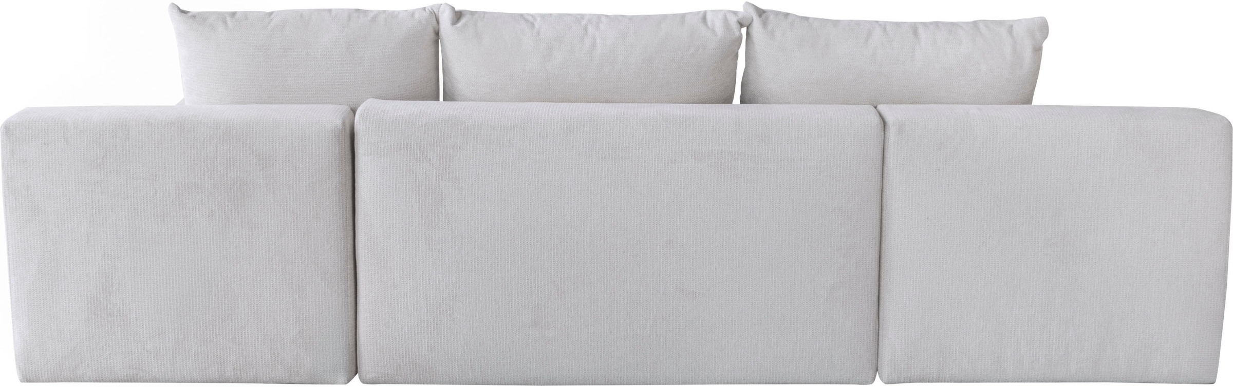 GOODproduct Wohnlandschaft »Home System U-Form, von B: 269-352 cm wählbar, 6 Varianten zur Auswahl« Bettfunktion, Bettkasten & Zierkissen, Federkern