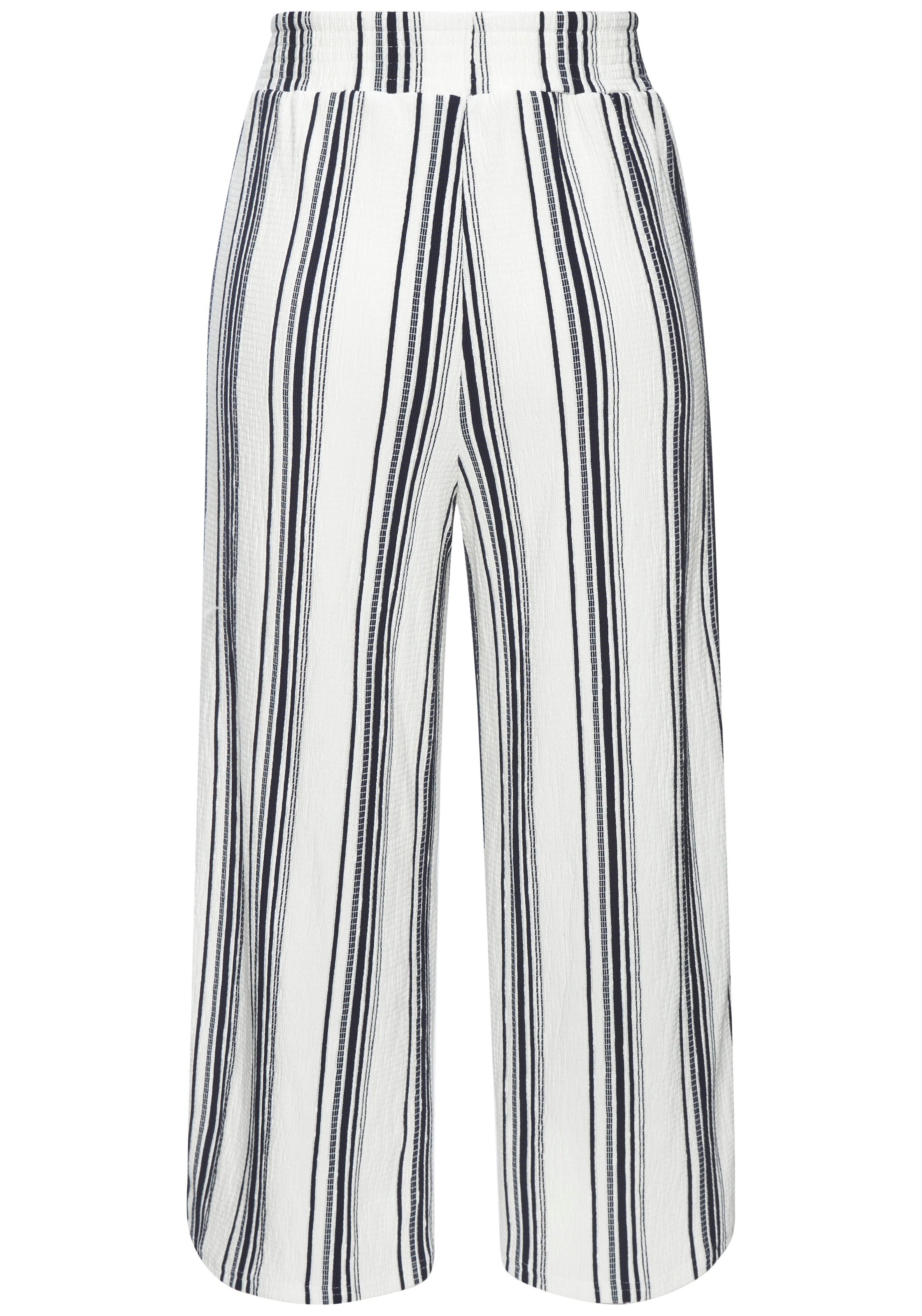 LASCANA Pantalon 7/8 »mit locker-luftigem Bein«  aus strukturierter Ware, sommerliche Schlupfhose, Strandhose