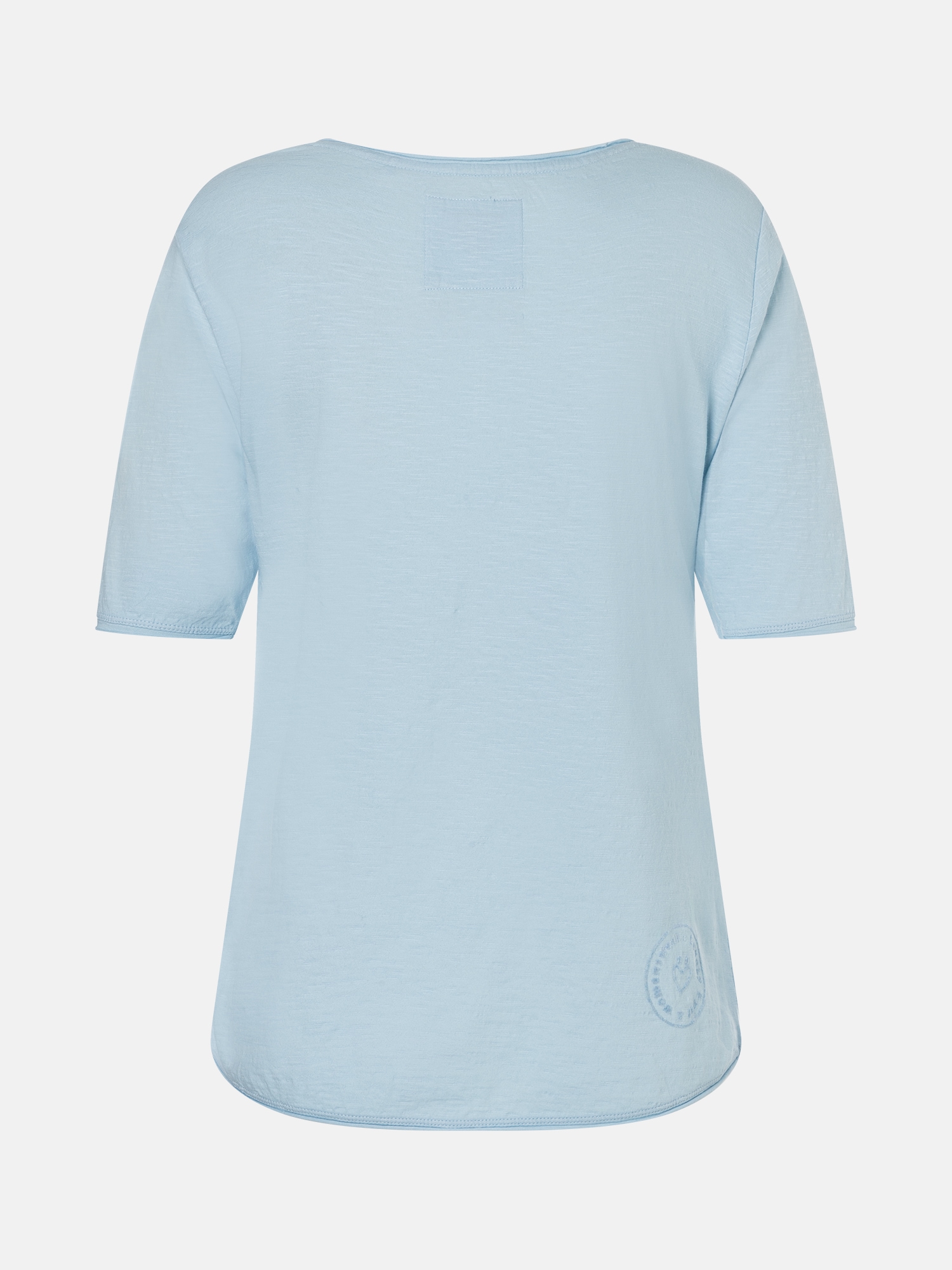 Lieblingsstück Rundhalsshirt »CandiceEP« mit Statement-Stickerei und im Batik-Look