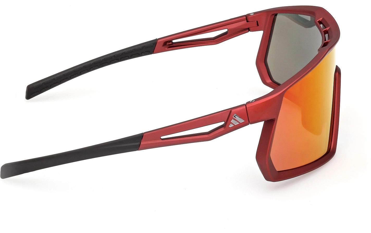 adidas Performance Sportbrille »Kentro SP0123 Matte Red, Roviex Mirror« UV Schutz