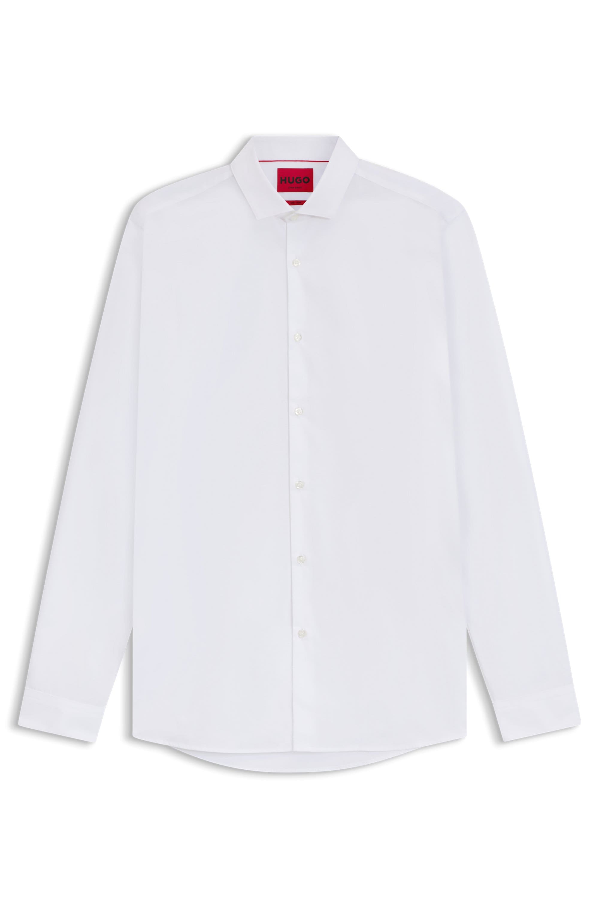 HUGO Businesshemd »Erondo« Cutaway-Kragen, Extra slim fit, bügelleichte Qualität