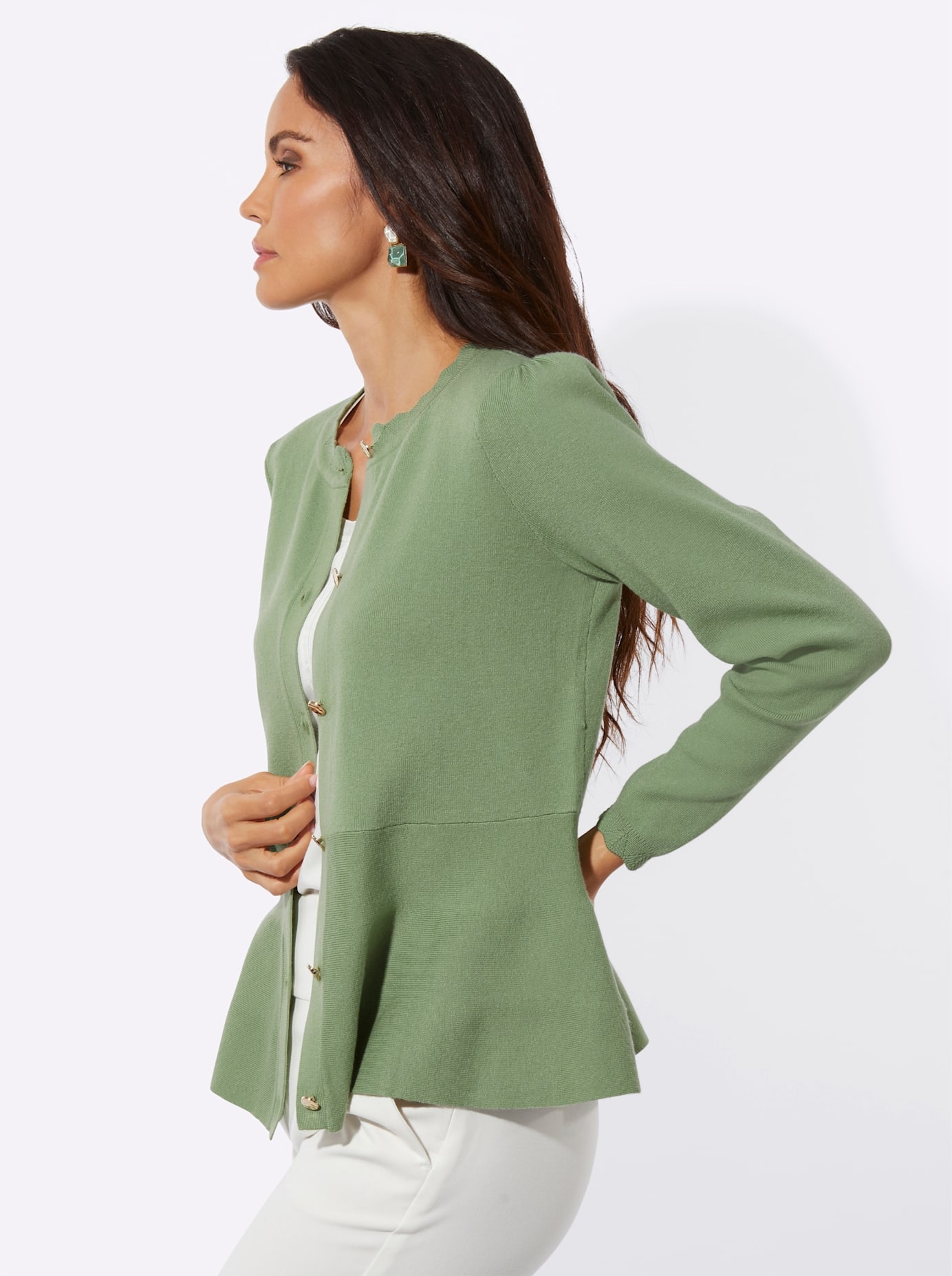 creation L Veste en tricot