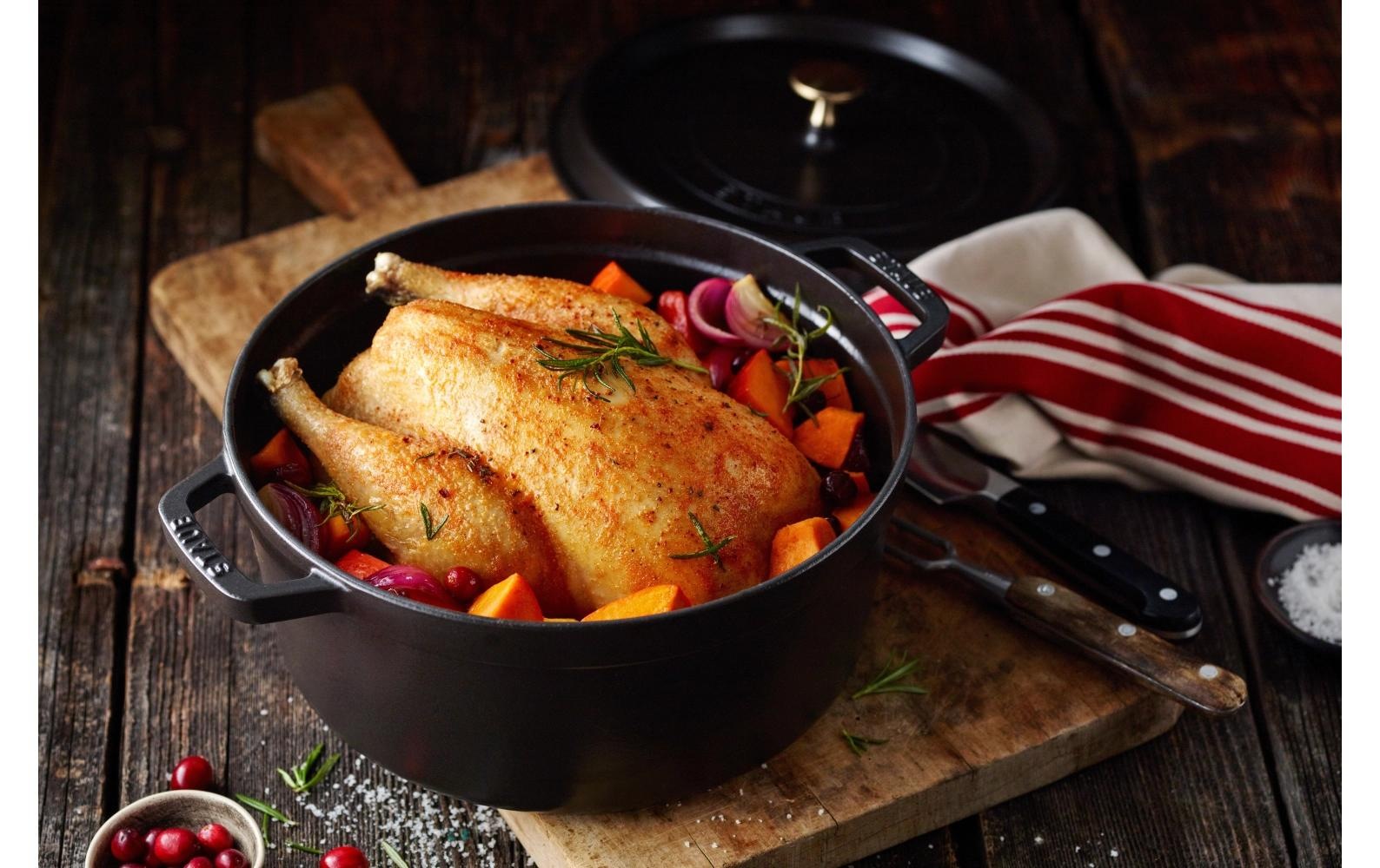 STAUB Bräter »Cocotte 22 cm, 2,6 l« Eisen | Gusseisen