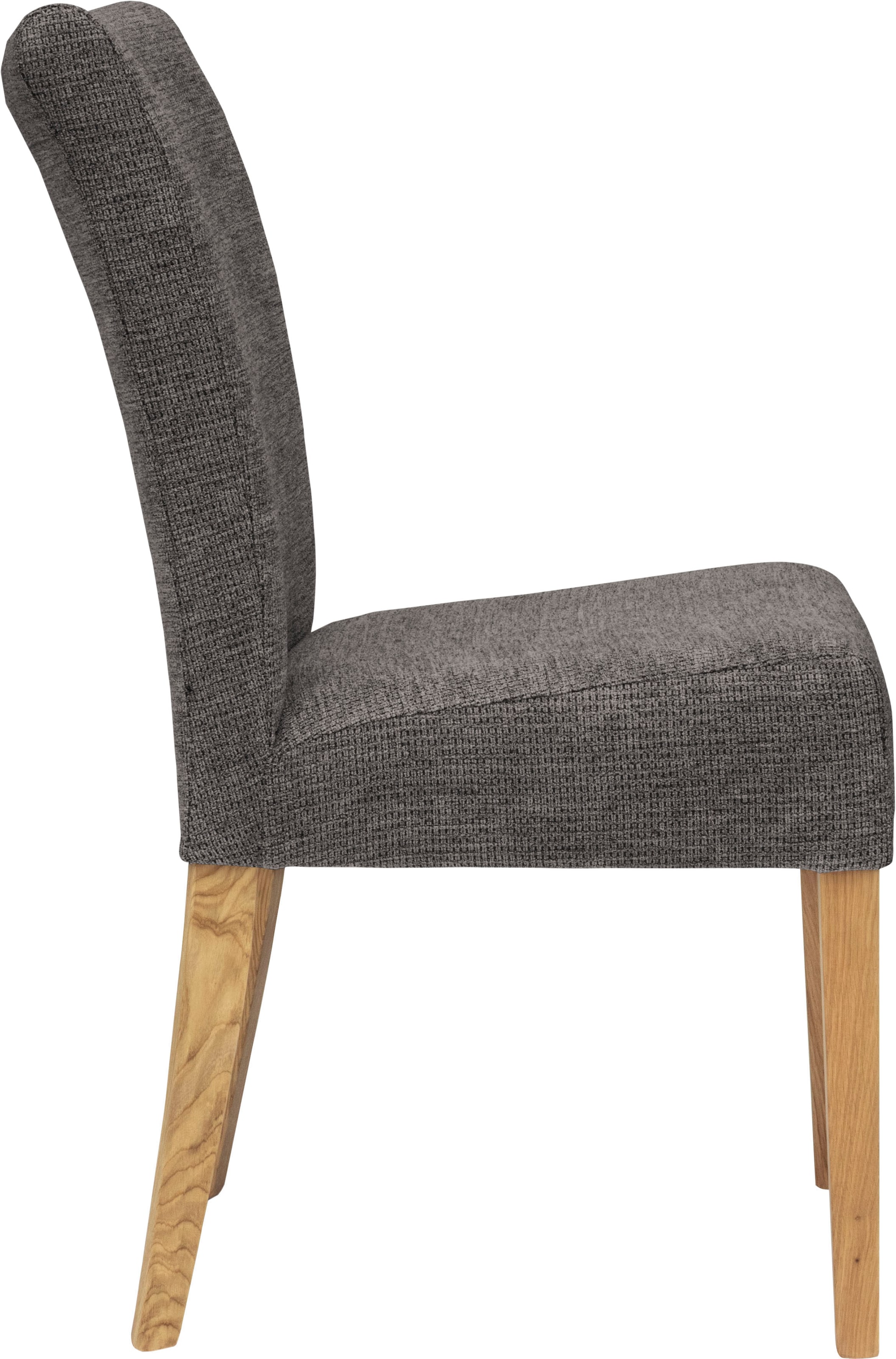 Home affaire Esszimmerstuhl »Queen Polsterstuhl BESTSELLER« (Set) 2 Stk.verschiedene Bezüge, Gestell Massivholz